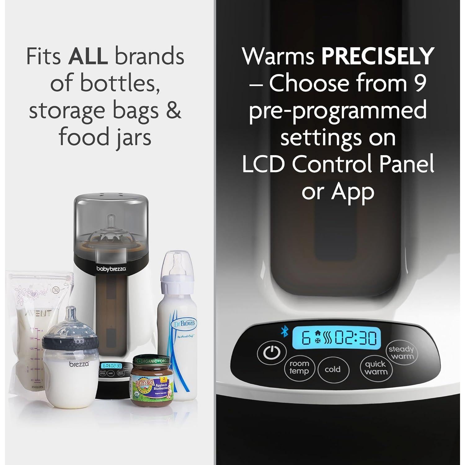 Calentador de Biberones Baby Brezza BRZ0088 - Inteligente y Preciso