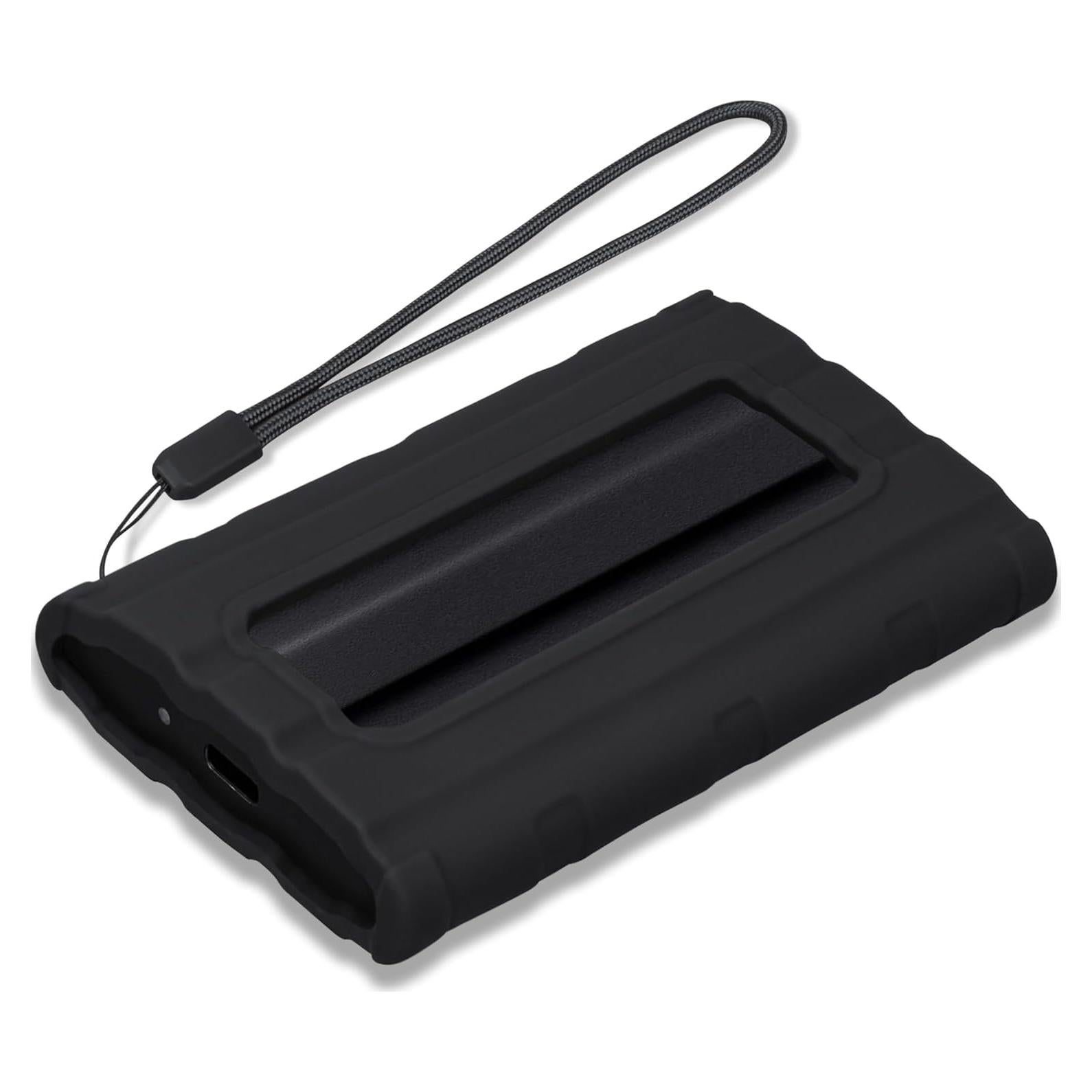 Funda de Silicona Lacdo para SSD Samsung T7 Shield 1TB/2TB/4TB