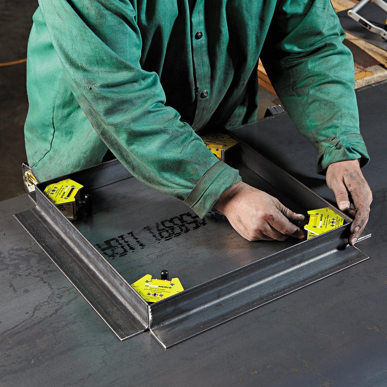 Imán de Soldadura Magswitch Mini 150 lb con Pinza 300A