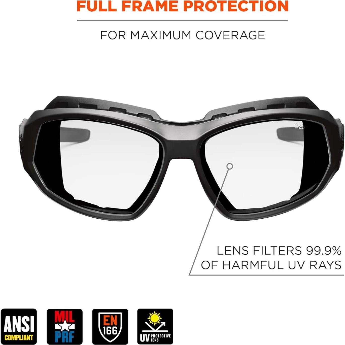 Gafas de Seguridad Ergodyne Skullerz LOKI Anti Rayas y Niebla