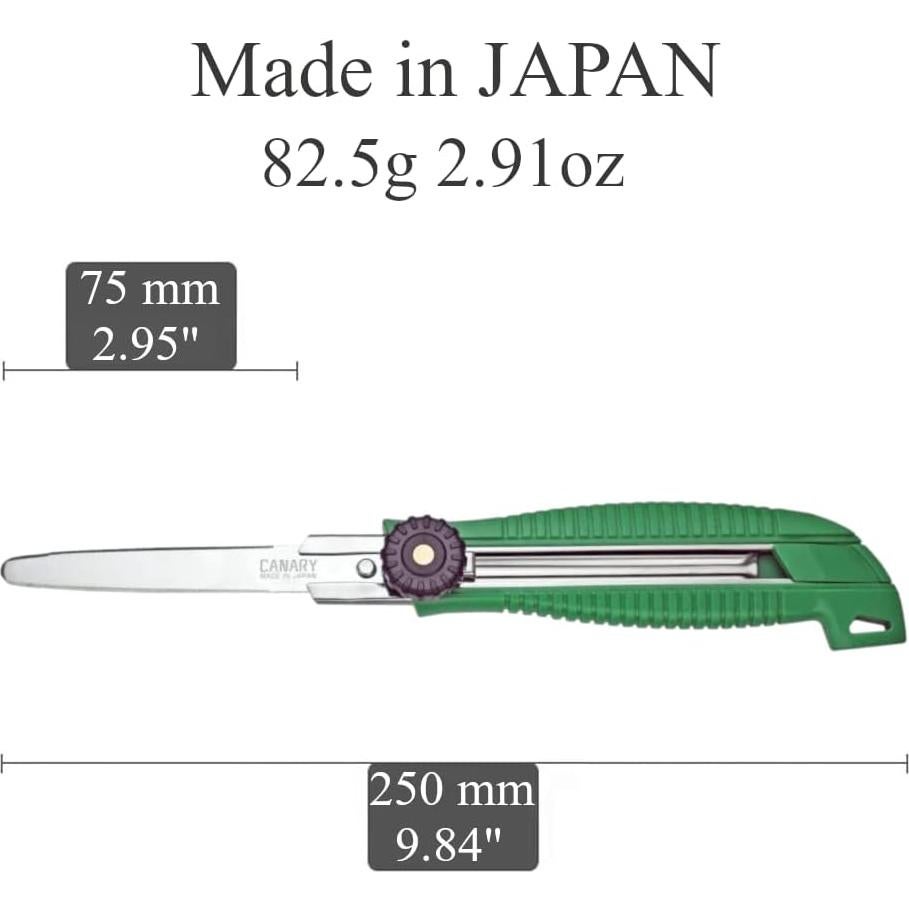 Cortador de Caja Retráctil CANARY DC-25 17 cm Acero Inoxidable