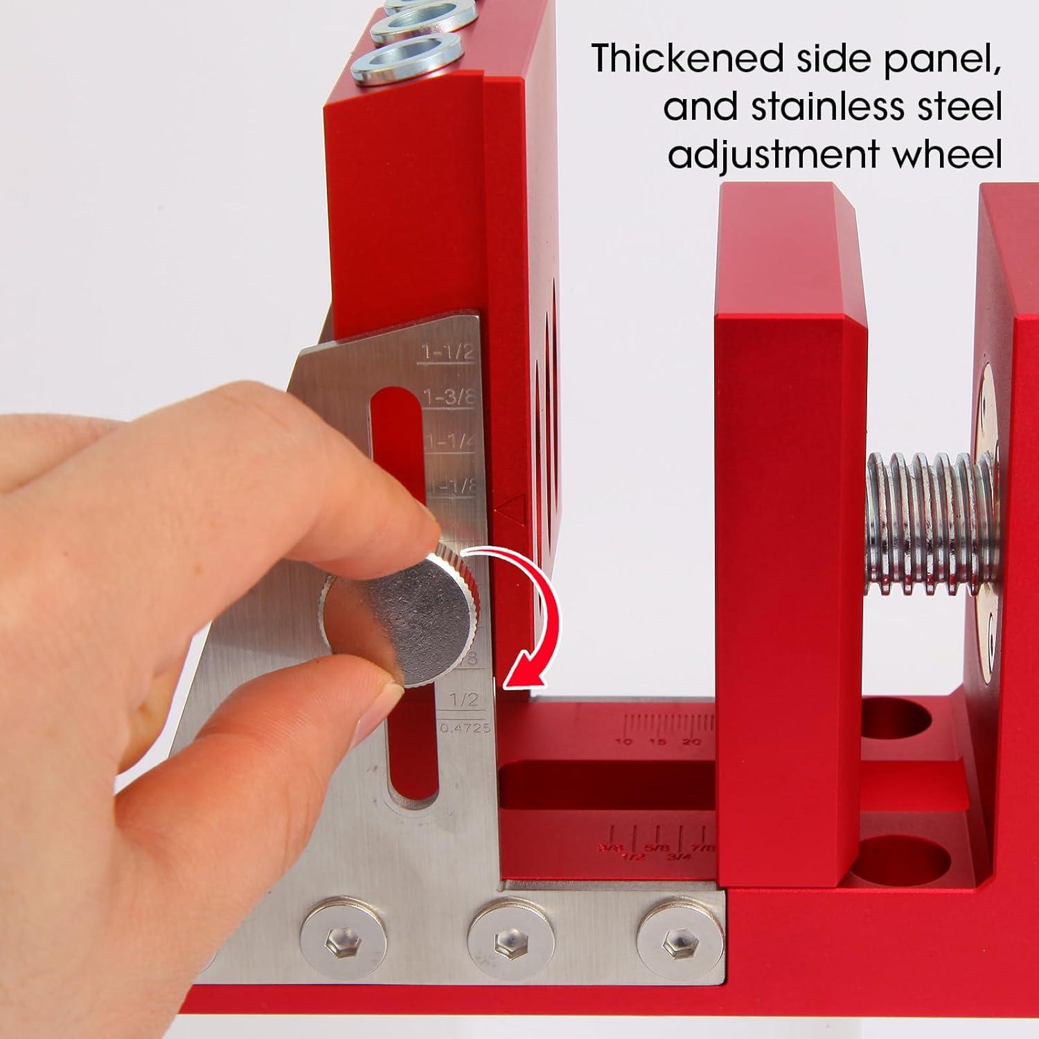 Kit Plantilla Agujeros Pocket Kosmi Metal 2.06 kg Ajustable