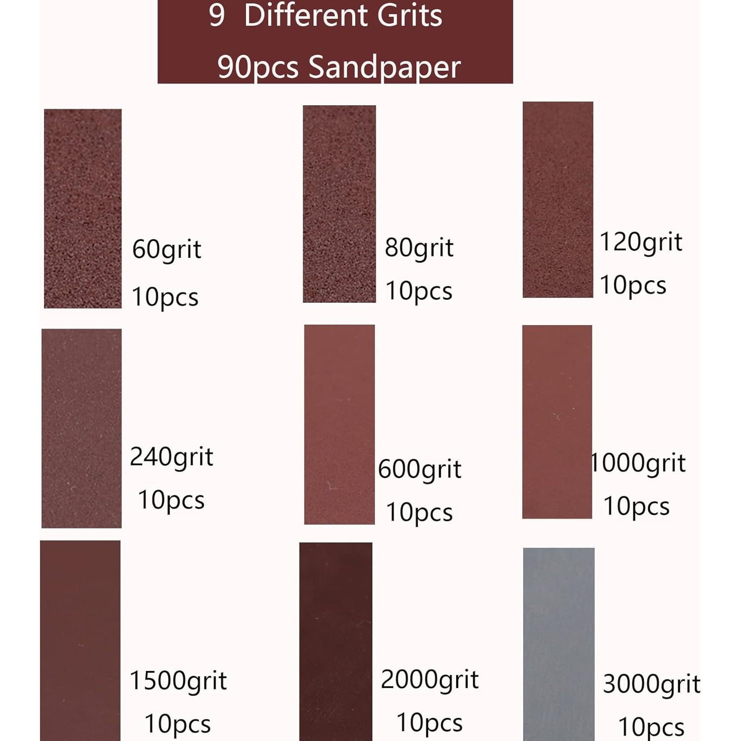 Kit de Restauración y Pulido de Faros CTPICXM 74 Piezas