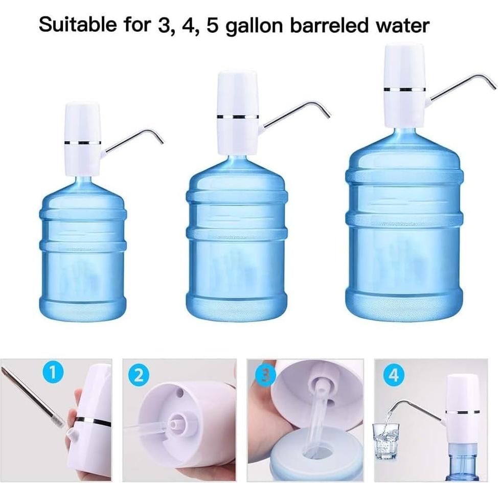 Dispensador de Agua Myvision 5 Galones Bomba Eléctrica USB