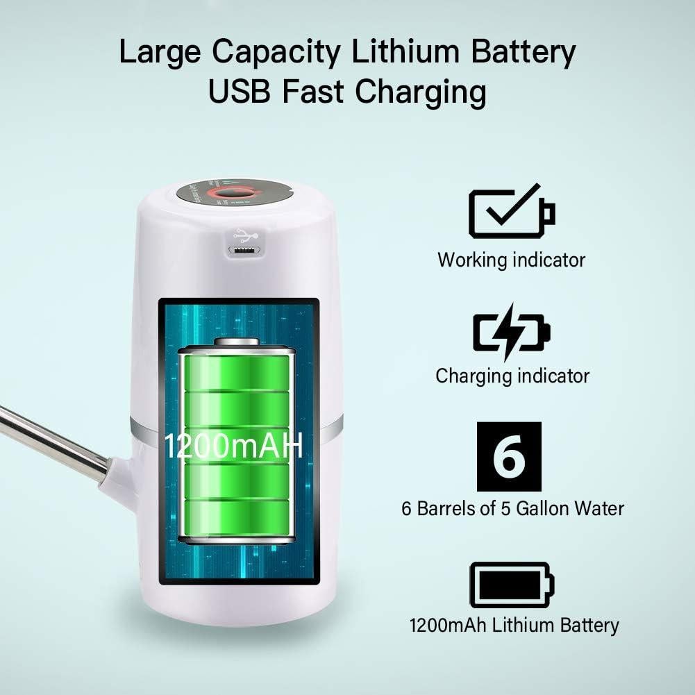Dispensador de Agua Myvision 5 Galones Bomba Eléctrica USB