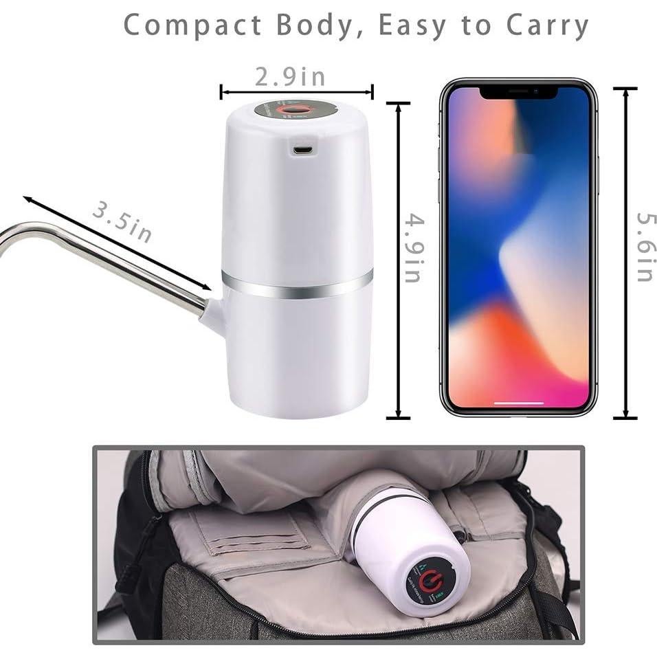 Dispensador de Agua Myvision 5 Galones Bomba Eléctrica USB