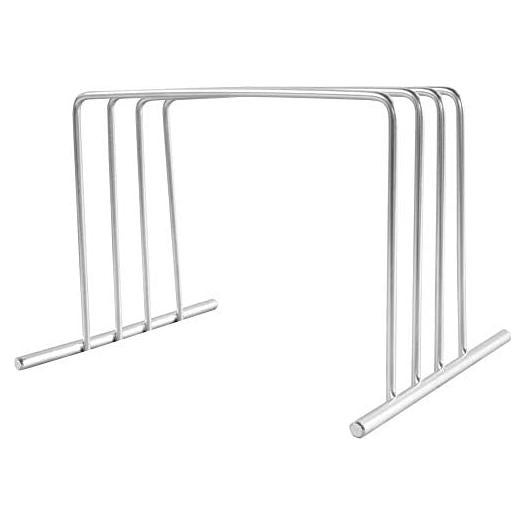 Organizador de Tablas de Cortar Thirteen Chefs Acero Inoxidable 3 Ranuras