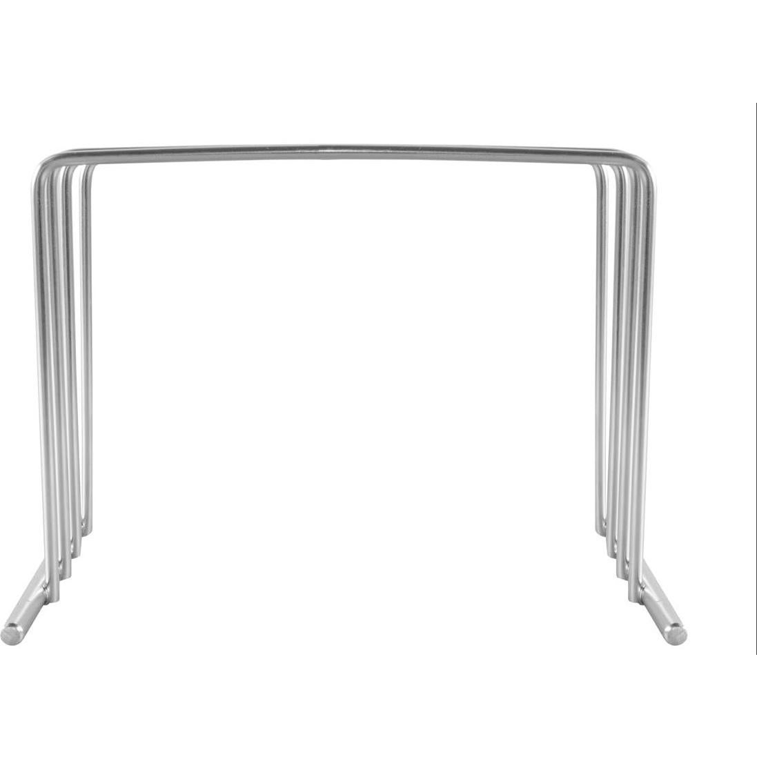 Organizador de Tablas de Cortar Thirteen Chefs Acero Inoxidable 3 Ranuras