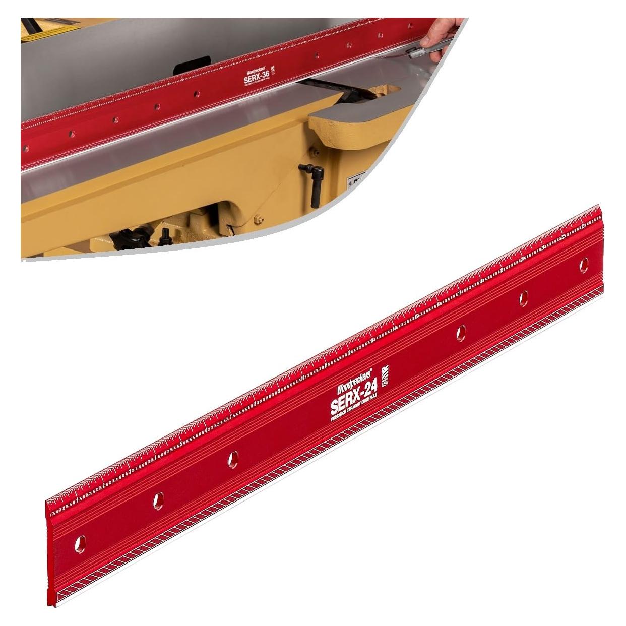 Herramienta de Bisel Recto Woodpeckers SERX 60 cm Precisión