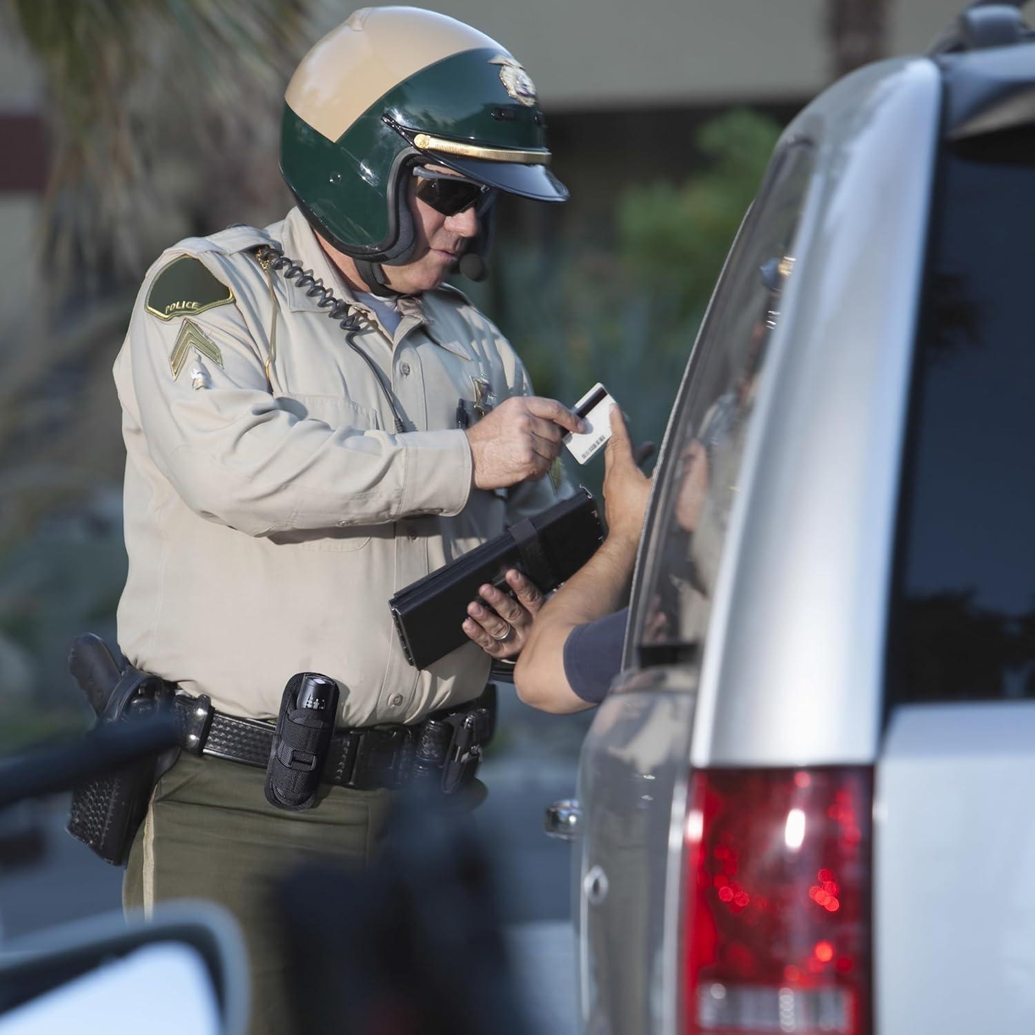 Funda Táctica para Linterna JSHYGOUP, Ajustable 15x5.5cm