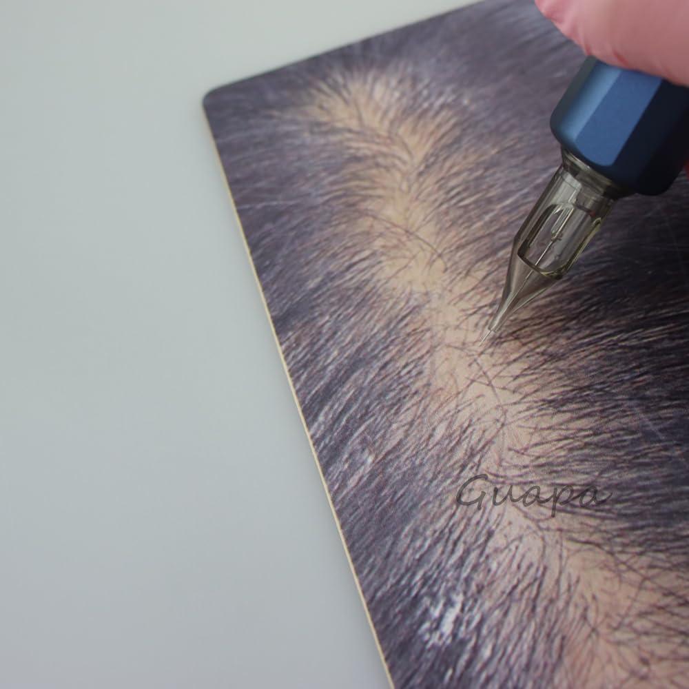 Piel de Práctica Micropigmentación Capilar Femenina SMP - 3 Piezas