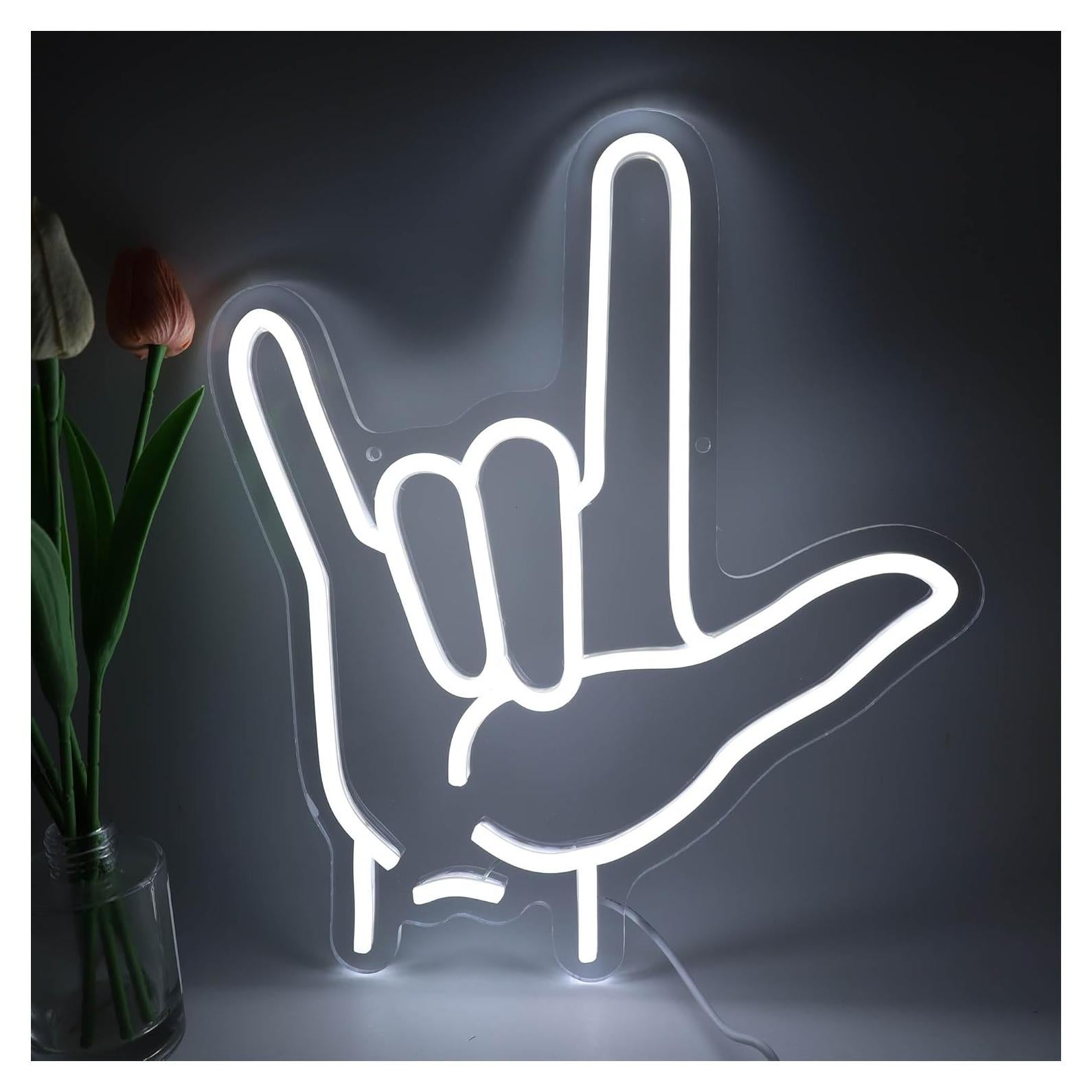 Luz de Neón LED Te Amo Sikooruled 32x36.6cm Decoración