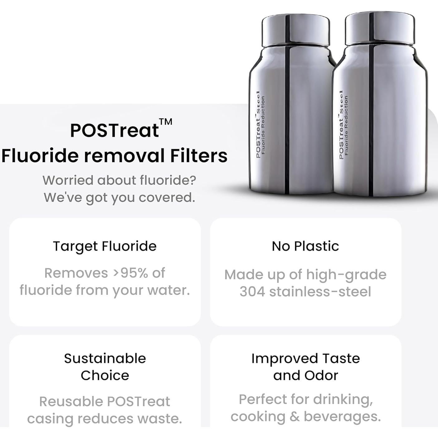 Filtro de Agua por Gravedad Phoenix Gravity 3.25 G Acero Inoxidable