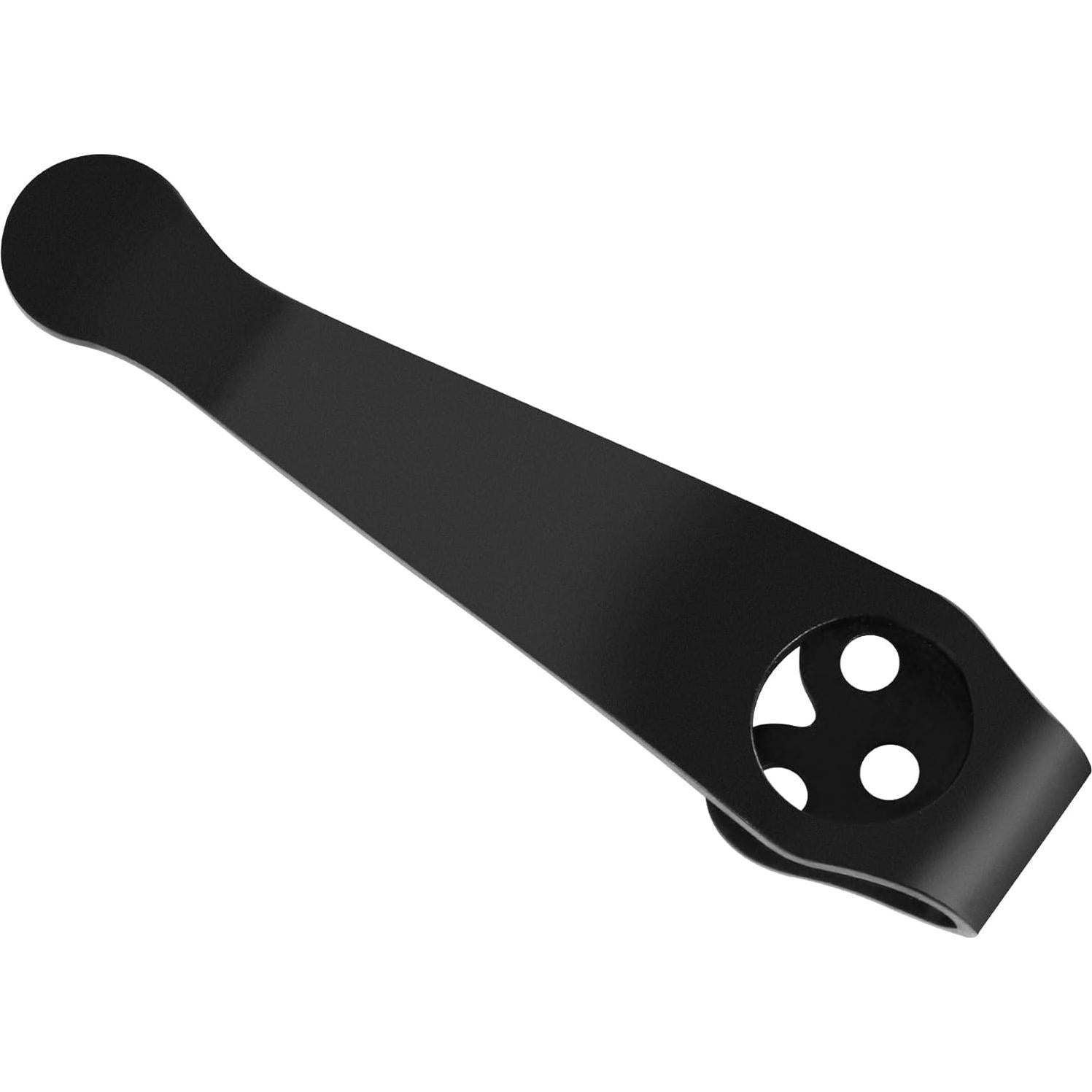 Clip de bolsillo de titanio Qtcial para cuchillos Spyderco