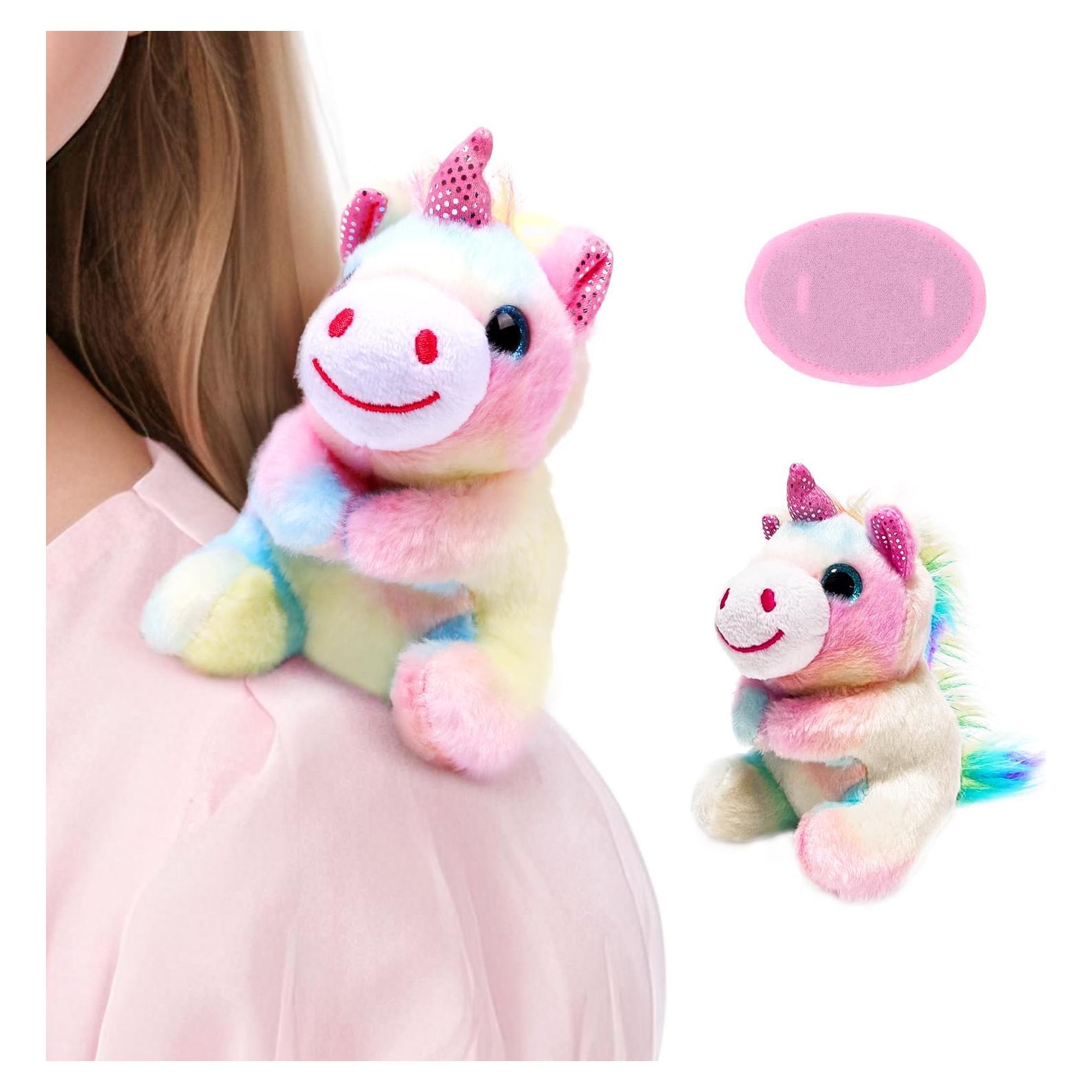 Juguete de peluche unicornio Yaozyety con imán 13 cm