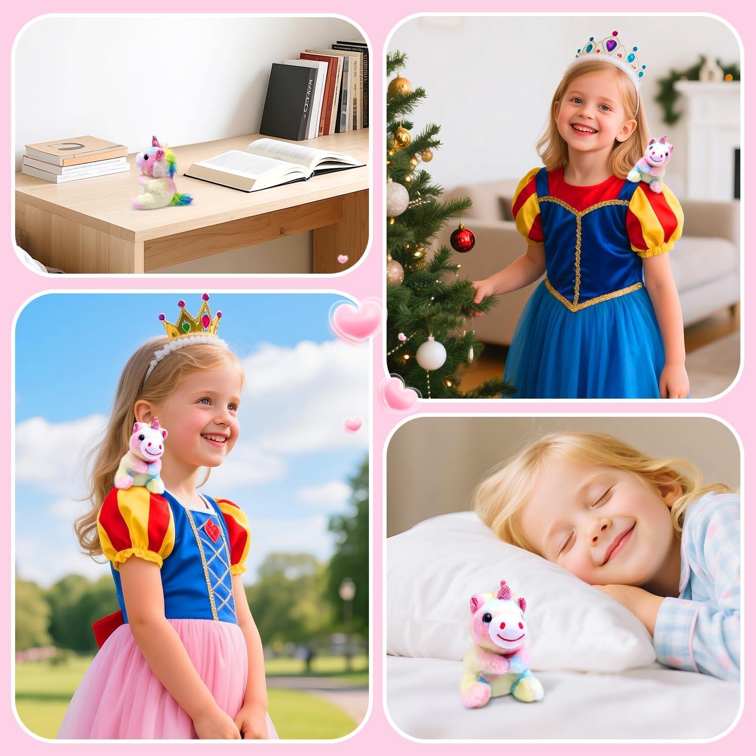 Juguete de peluche unicornio Yaozyety con imán 13 cm