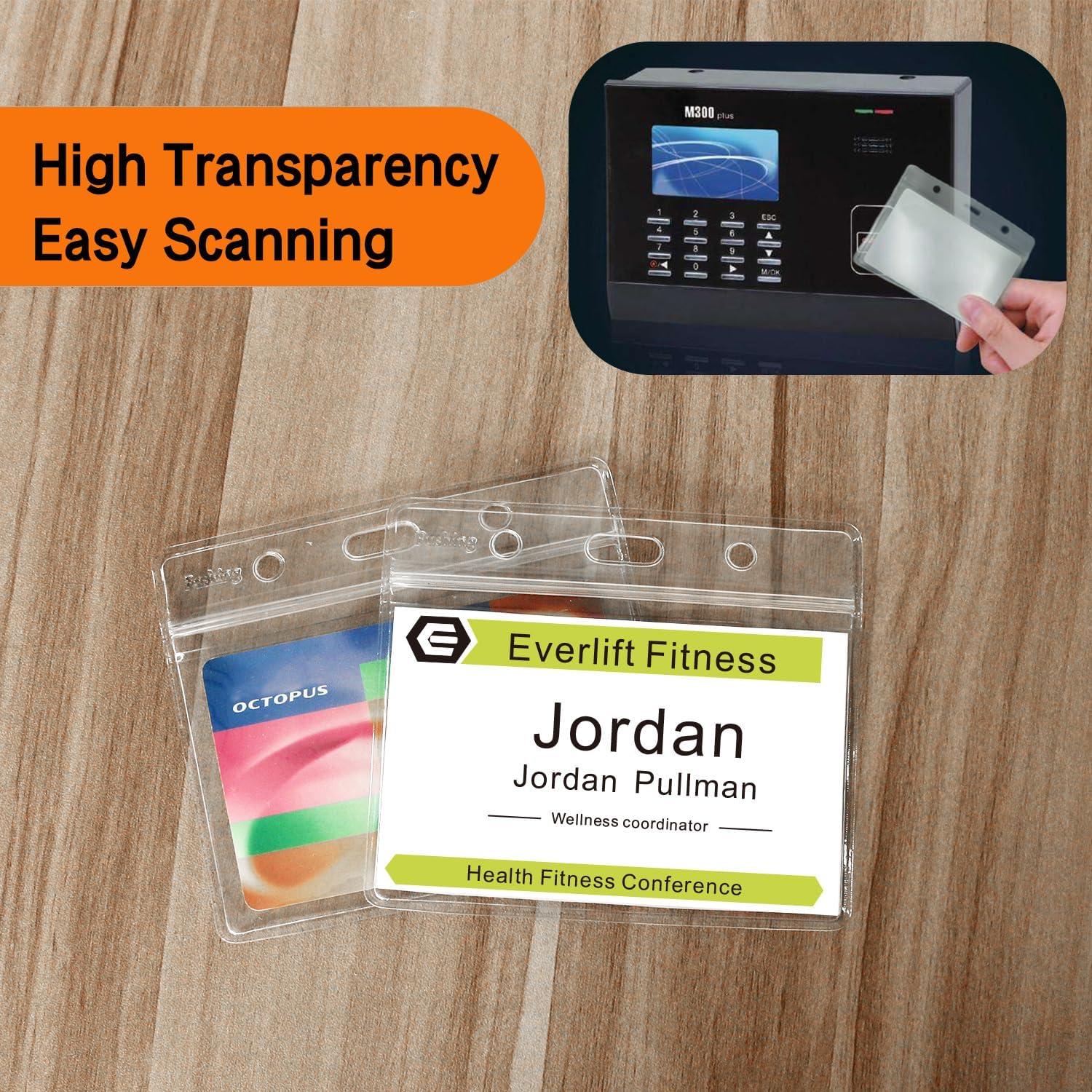 Sujetadores de Plástico Fushing 100 Pcs para Identificación