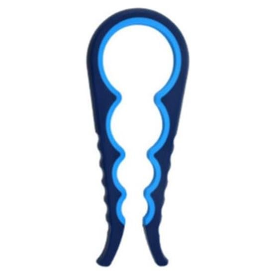 Abrebotellas y tarros multifuncional 4 en 1 Genérico Azul