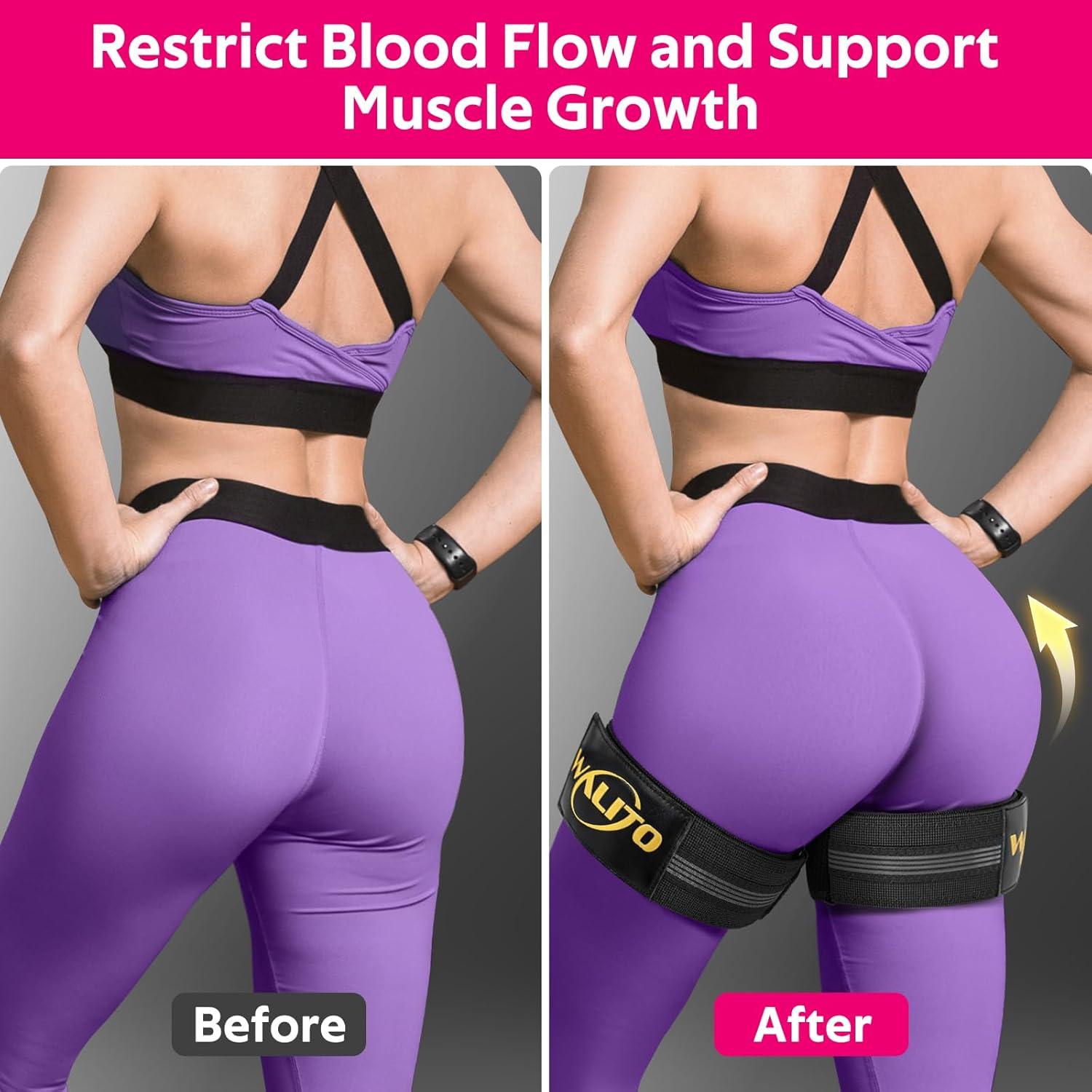 Bandas BFR para Glúteos WALITO - Entrenamiento de Piernas y Caderas