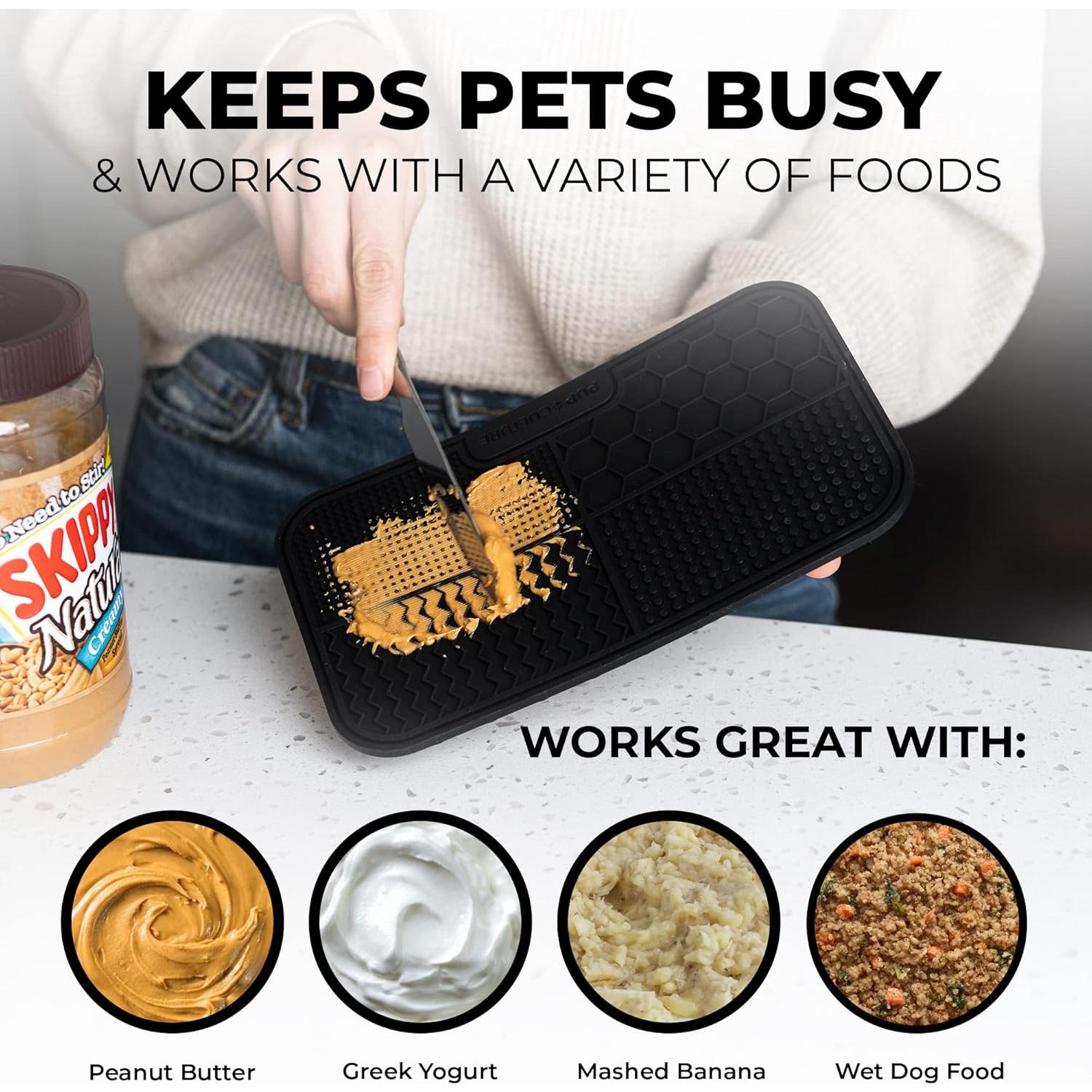 Alfombrilla de Lamer para Perros Pup Culture - Estimulante Mental