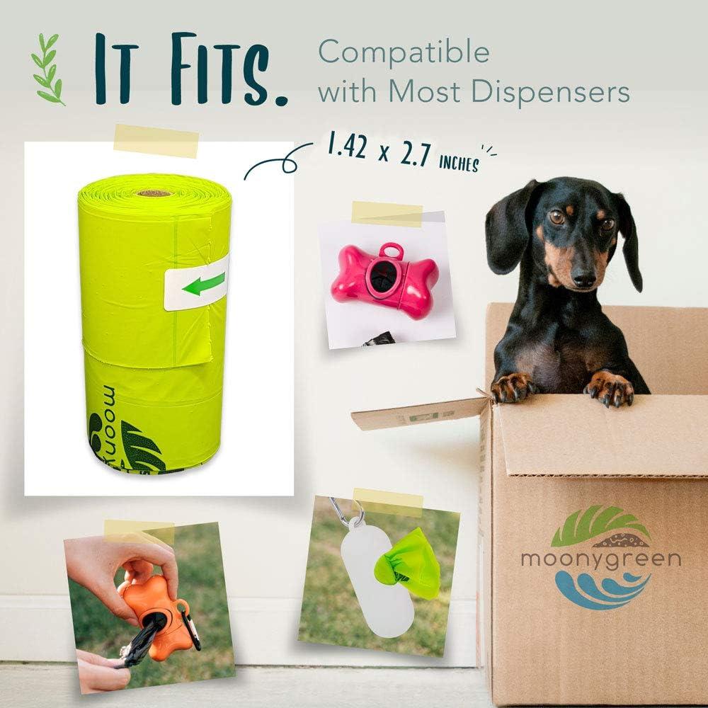 Bolsas de Excremento Compostables Moonygreen 120 Unidades Ecológicas