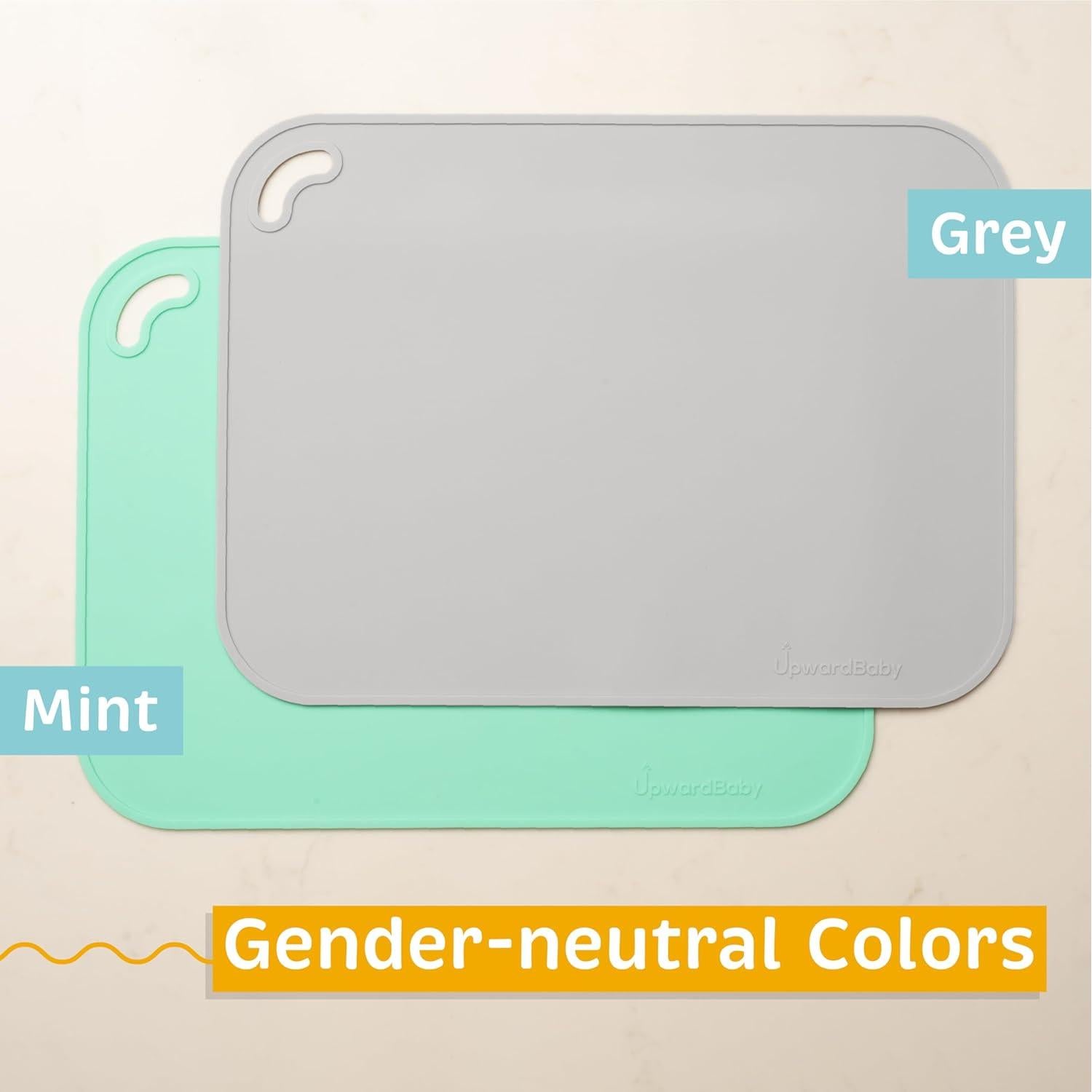 Set de 2 Manteles de Silicona UpwardBaby Antideslizantes