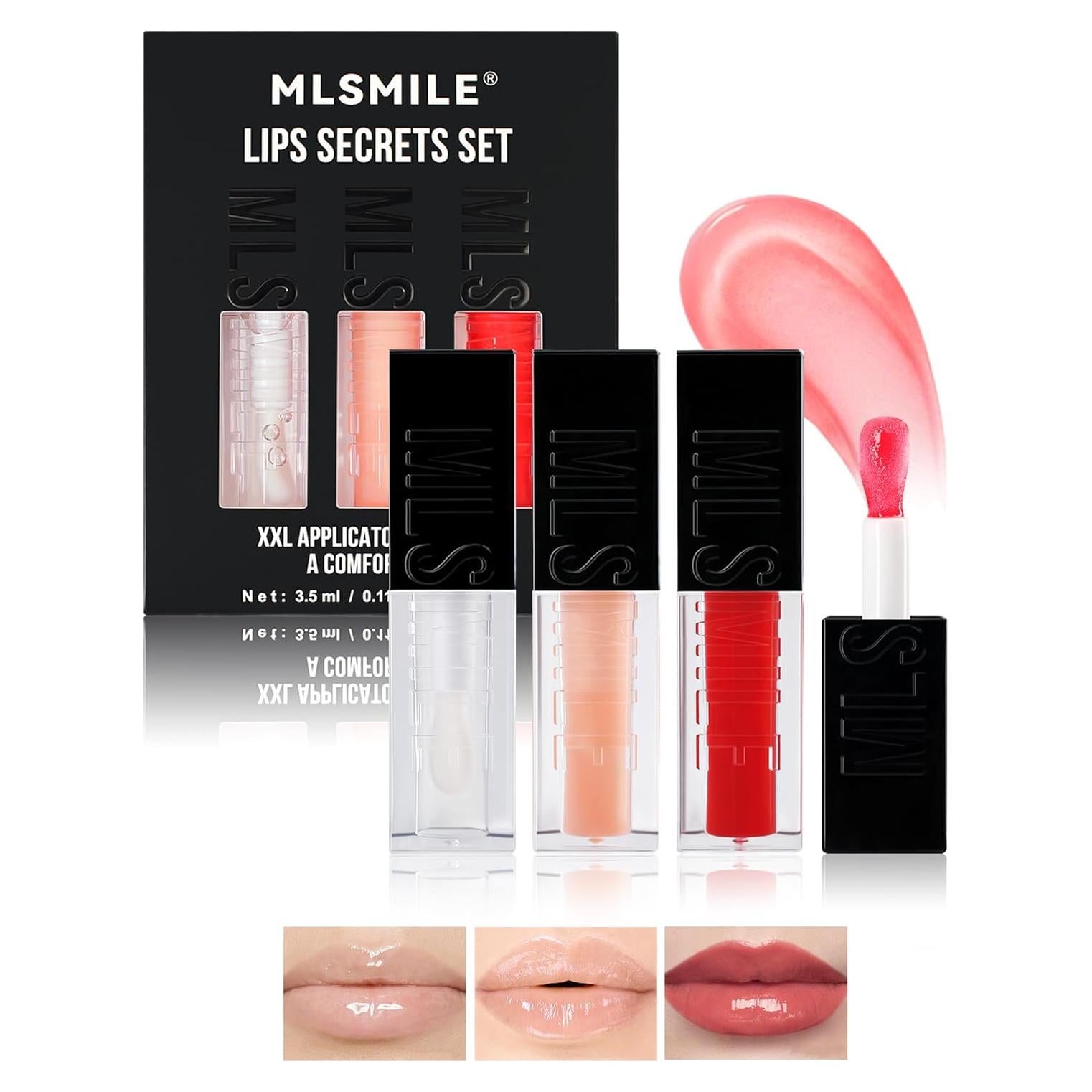 Set de Aceite Labial Revitalizante Caedelfly 3 Colores