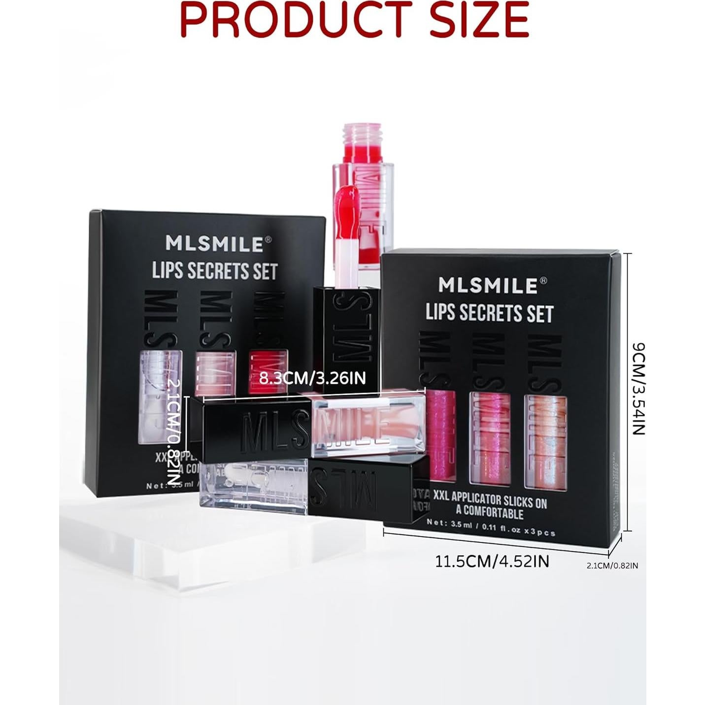 Set de Aceite Labial Revitalizante Caedelfly 3 Colores