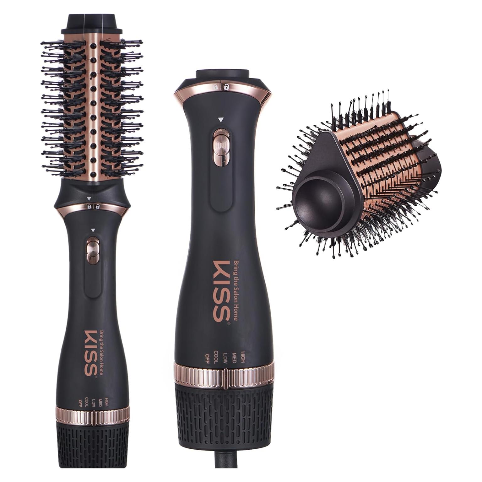 KISS Cepillo de Aire Aumentador de Volumen Cerámico 4 Calores