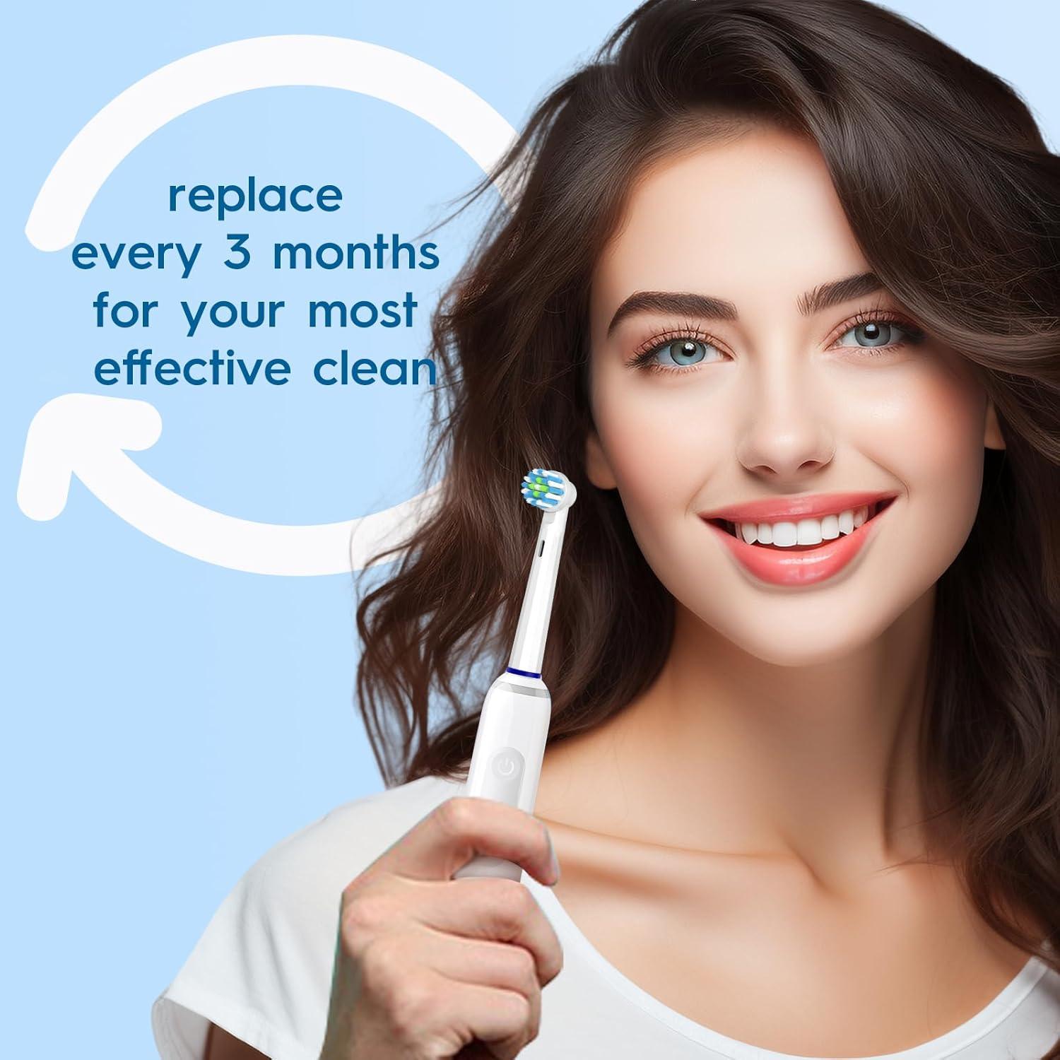 8 Cabezas de Cepillo de Dientes Repuesto MOFELE para Oral B