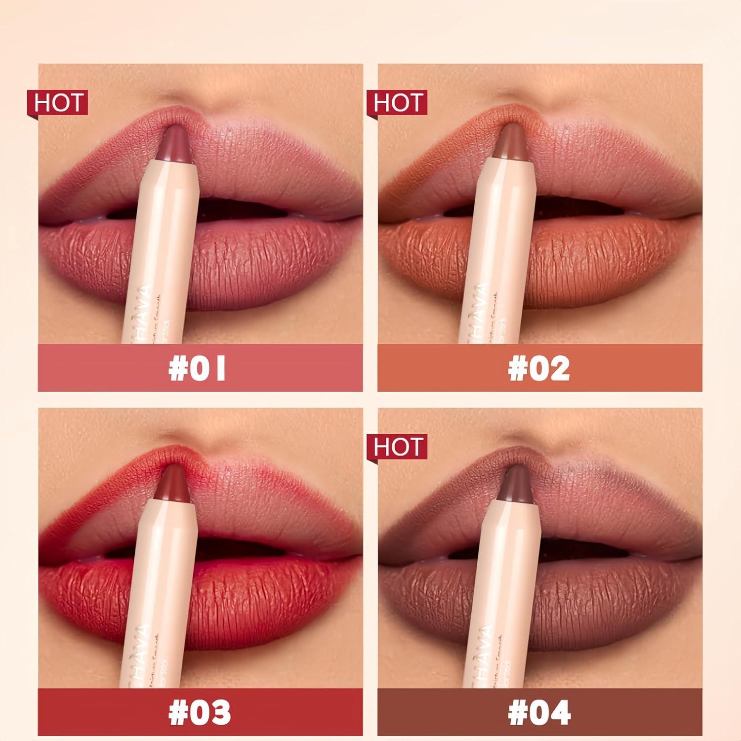 Delineador de Labios Mate Melemando 8 Colores Alta Pigmentación
