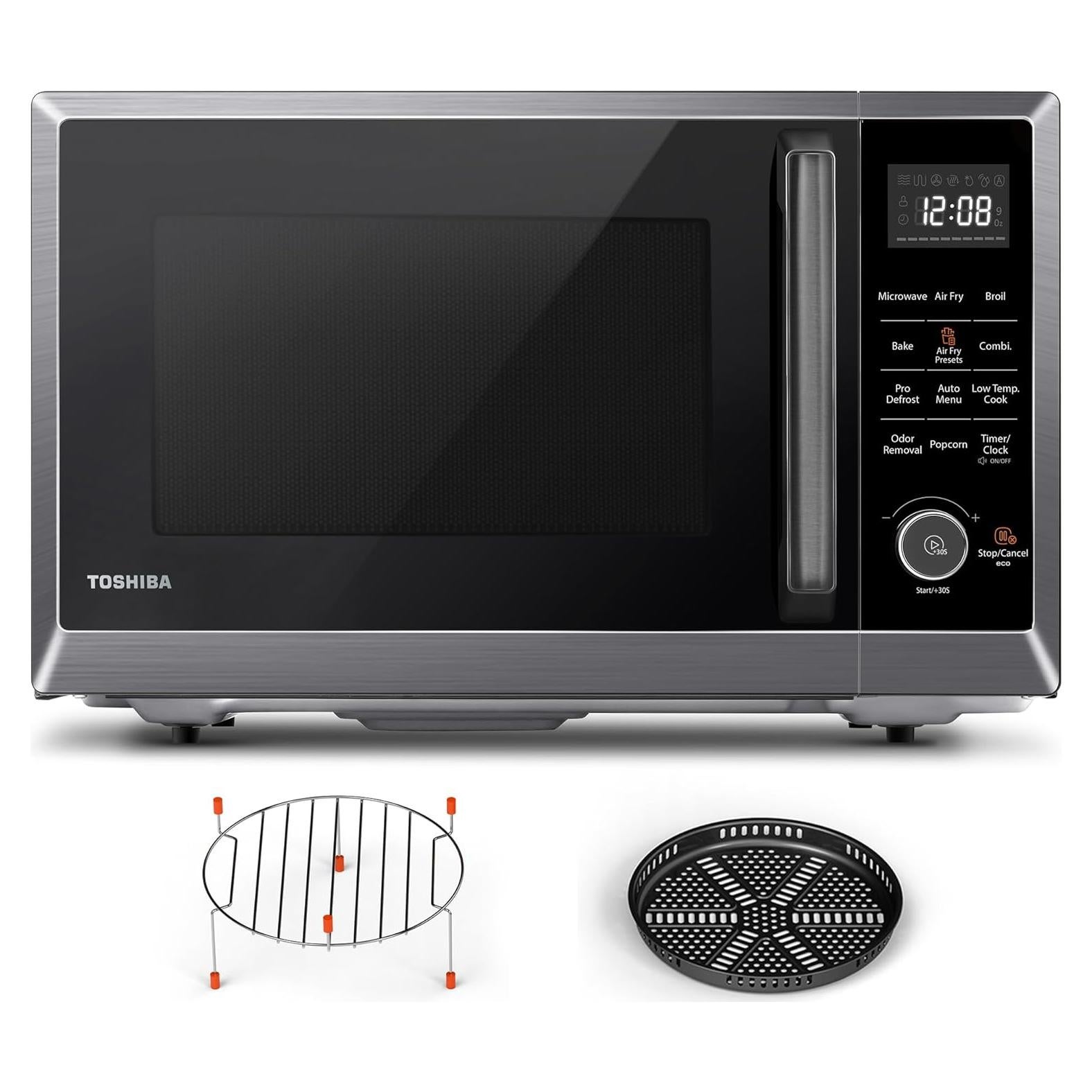 Horno Microondas TOSHIBA 8 en 1 Convección 1.0 Pies Cúbicos
