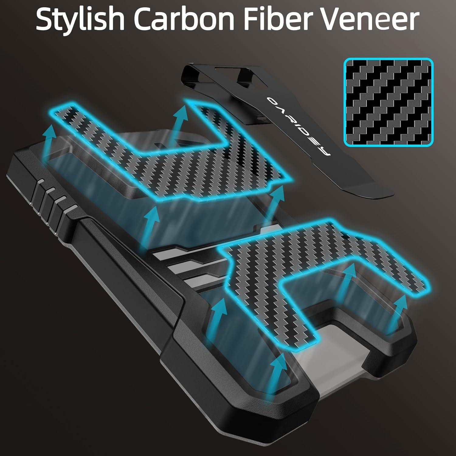 Soporte Retráctil Oaridey para Identificación 5 Tarjetas