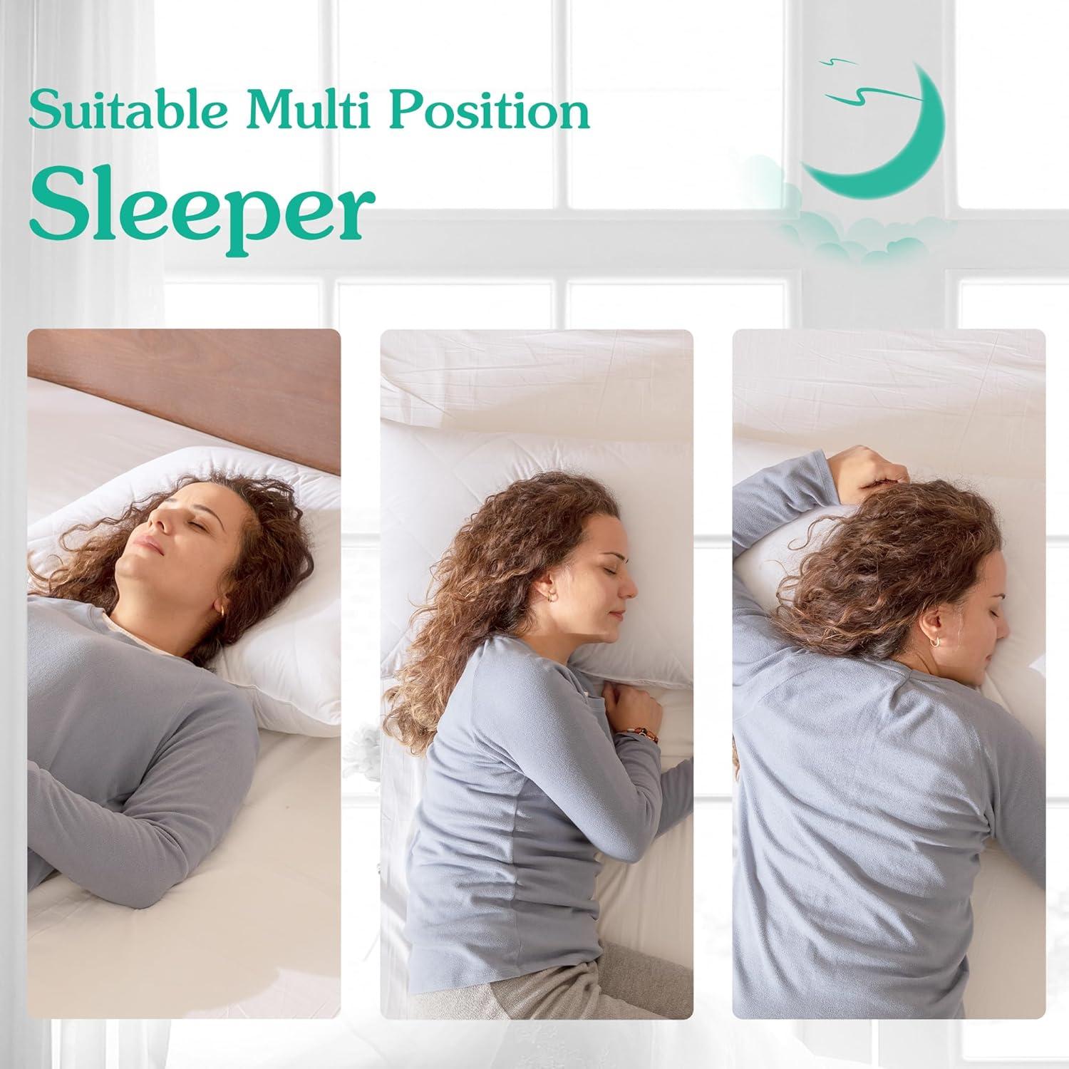 Almohada de Plumas de Ganso Tres Gansos Reina 600 Hilos