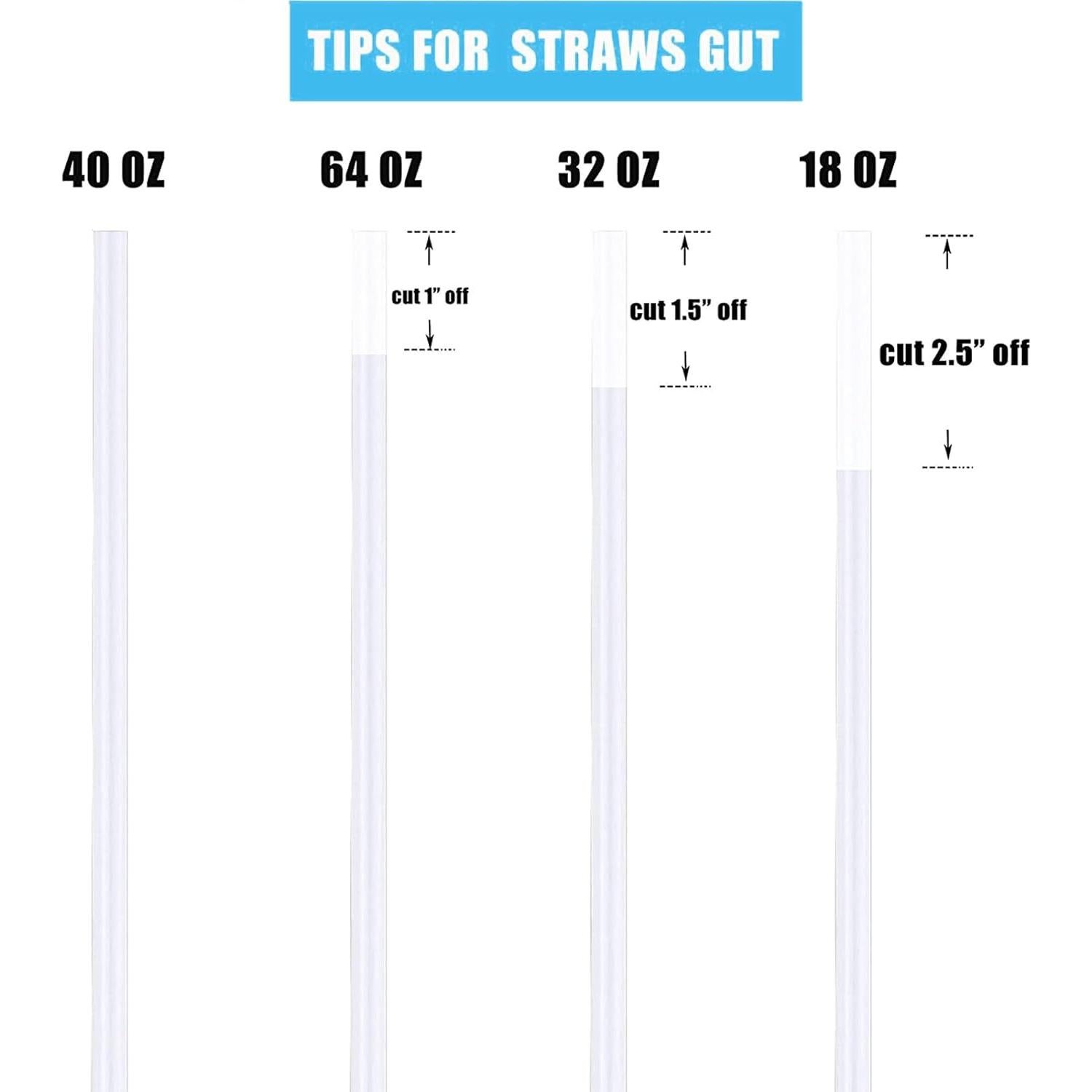 Greant 6 Popotes Coloridos para Botellas Hydro Flask 24.89 cm