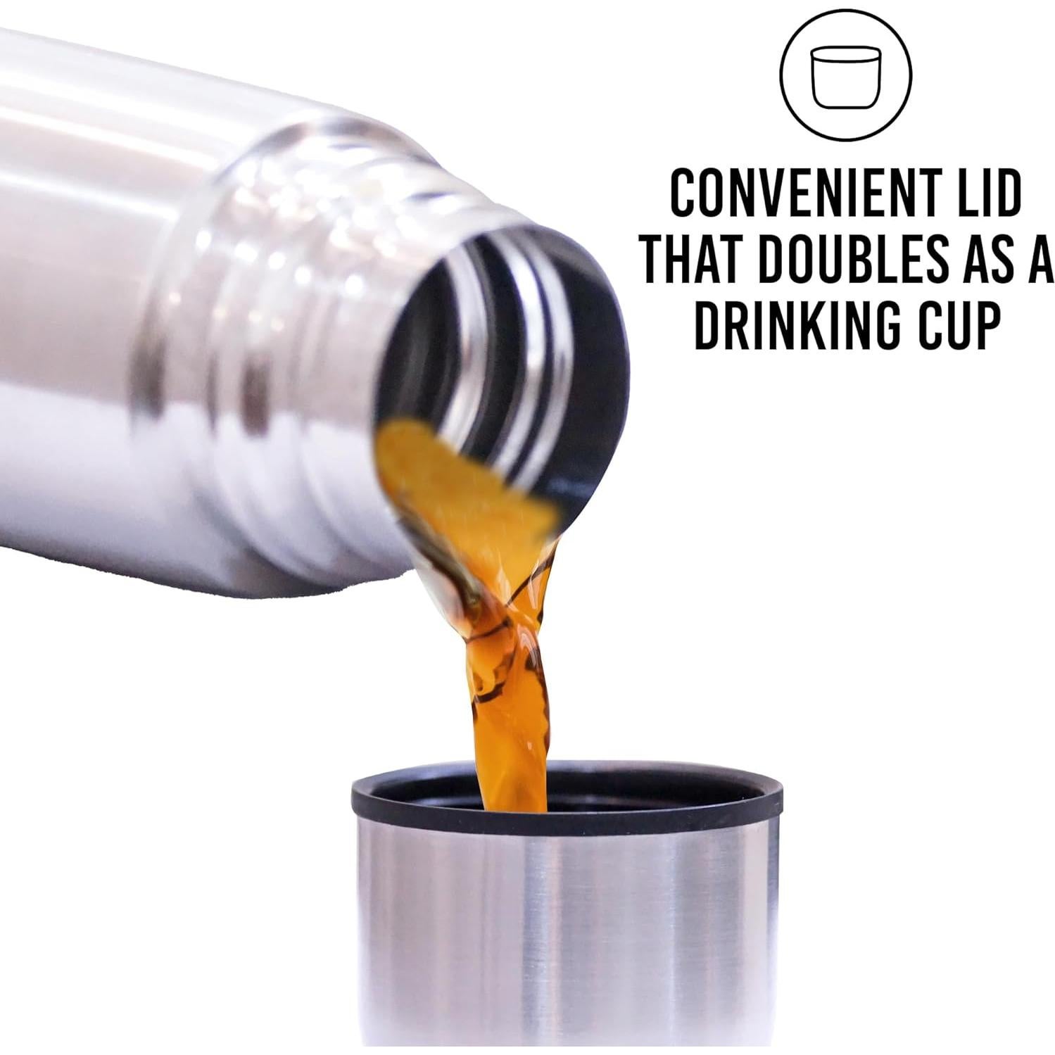 Termo de Café Fijoo CM100 Acero Inoxidable 500ml Aislado