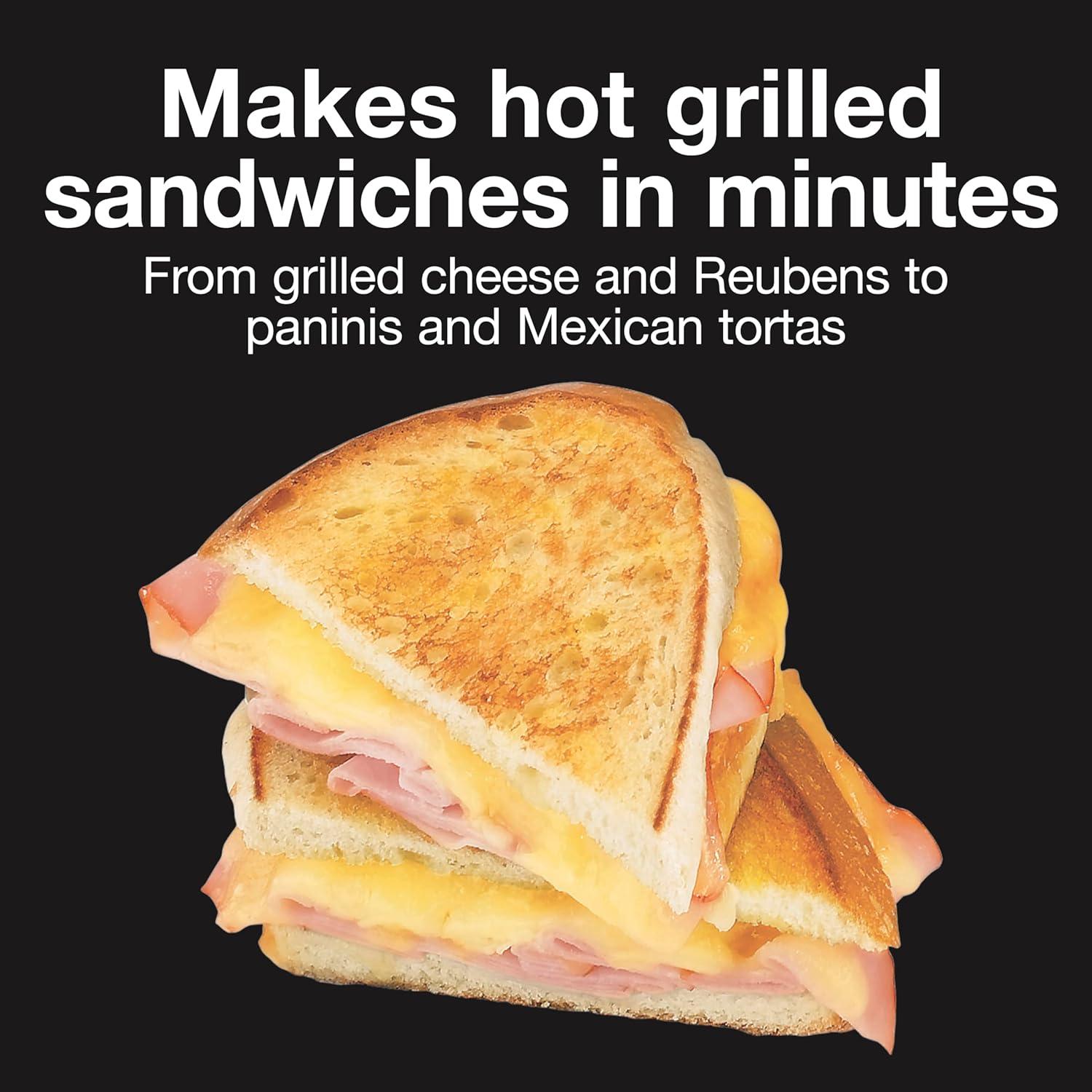 Máquina de Sándwiches Proctor Silex Deluxe Acero Inoxidable