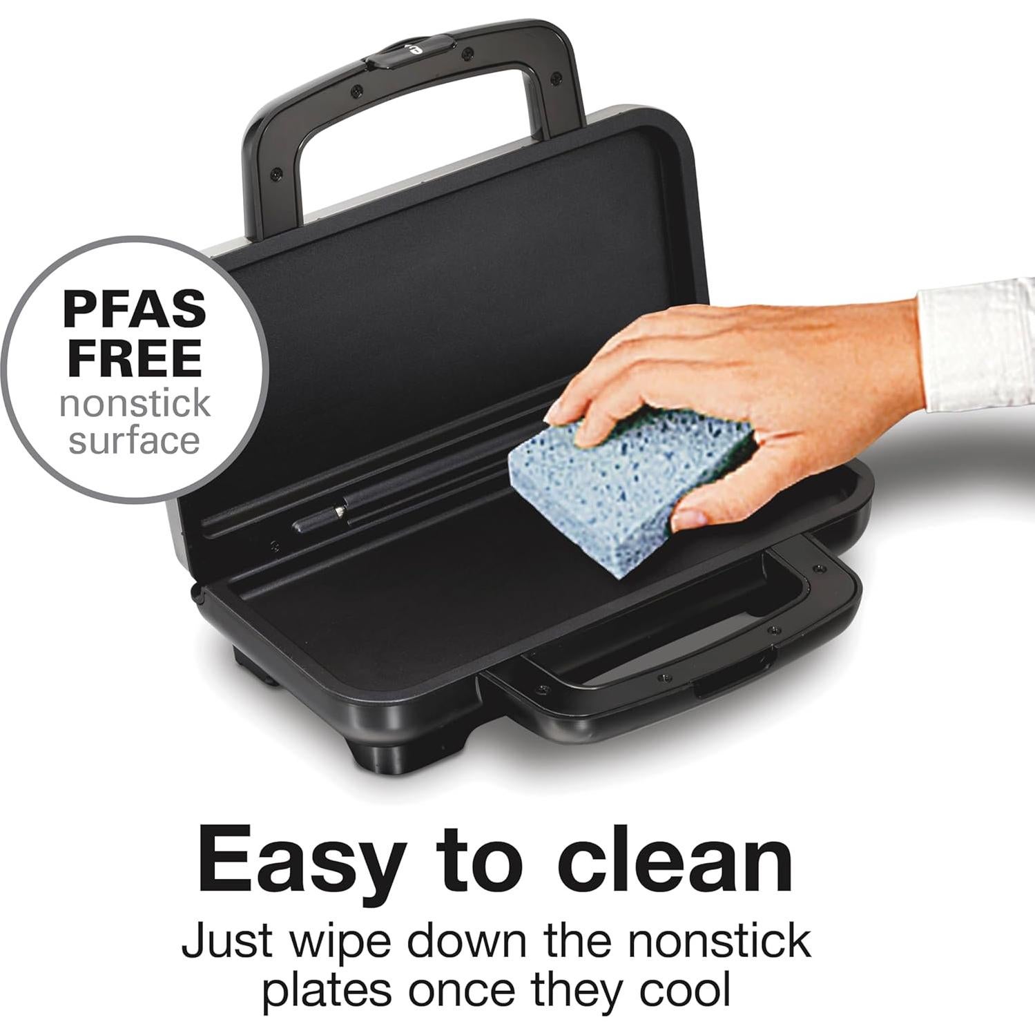 Máquina de Sándwiches Proctor Silex Deluxe Acero Inoxidable