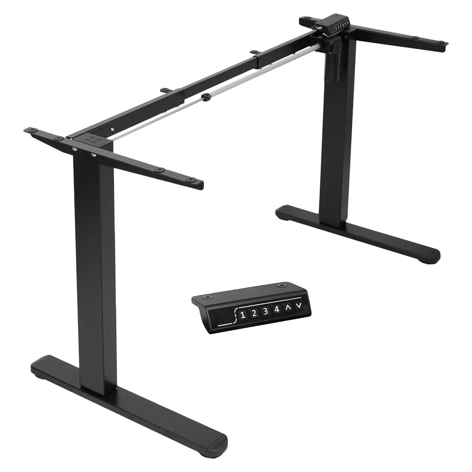 Marco de Escritorio Eléctrico VIVO DESK-100E-RB Ajustable Negro