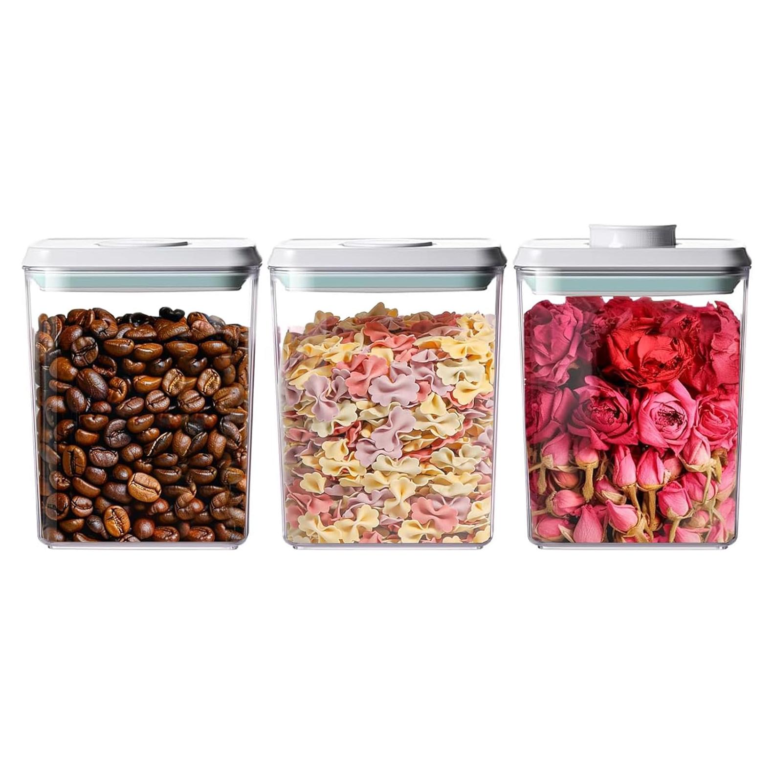 Contenedores de Almacenamiento Herméticos Kahyeets 3pc 1200ml