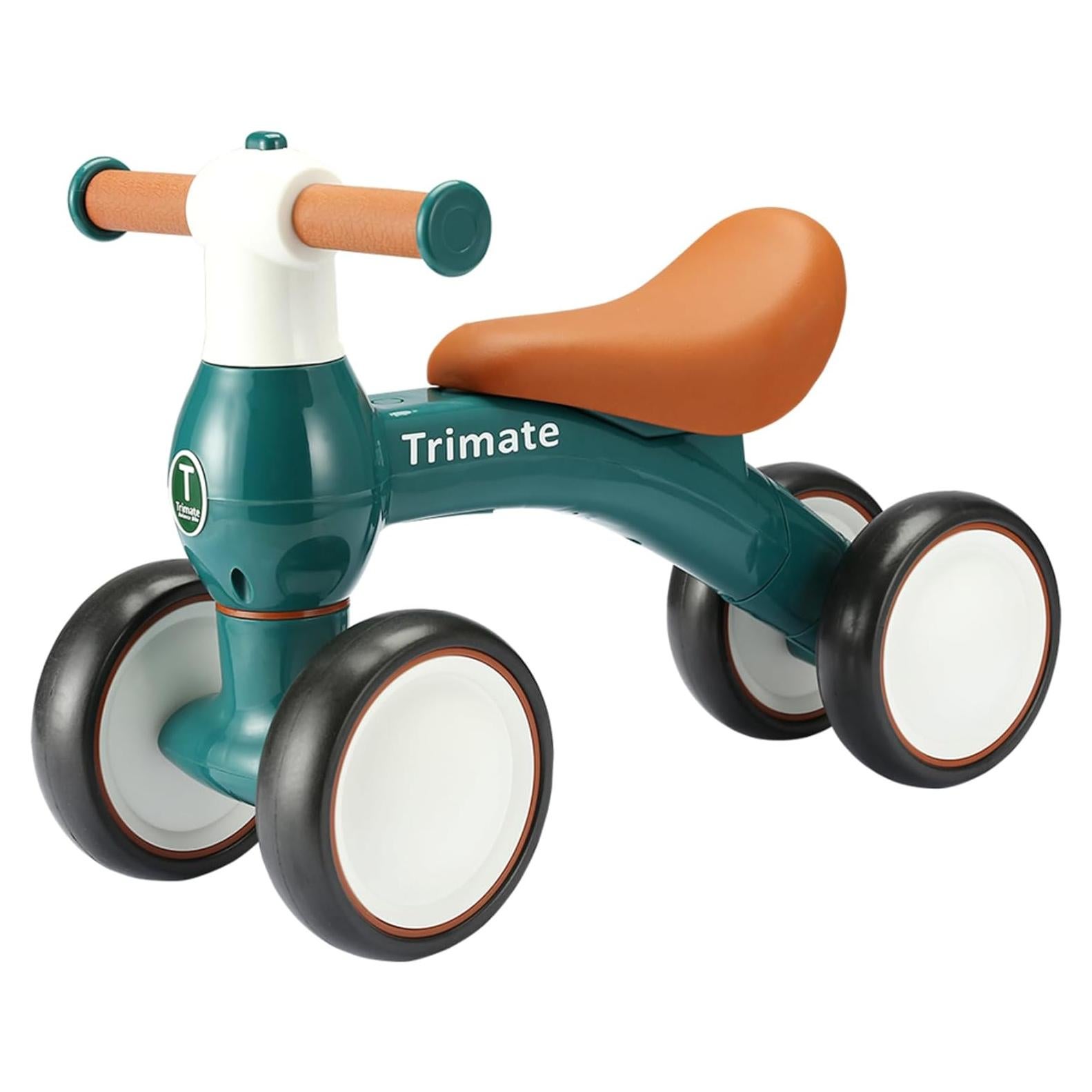Bicicleta de Equilibrio Trimate Verde para Bebés 12-24 Meses