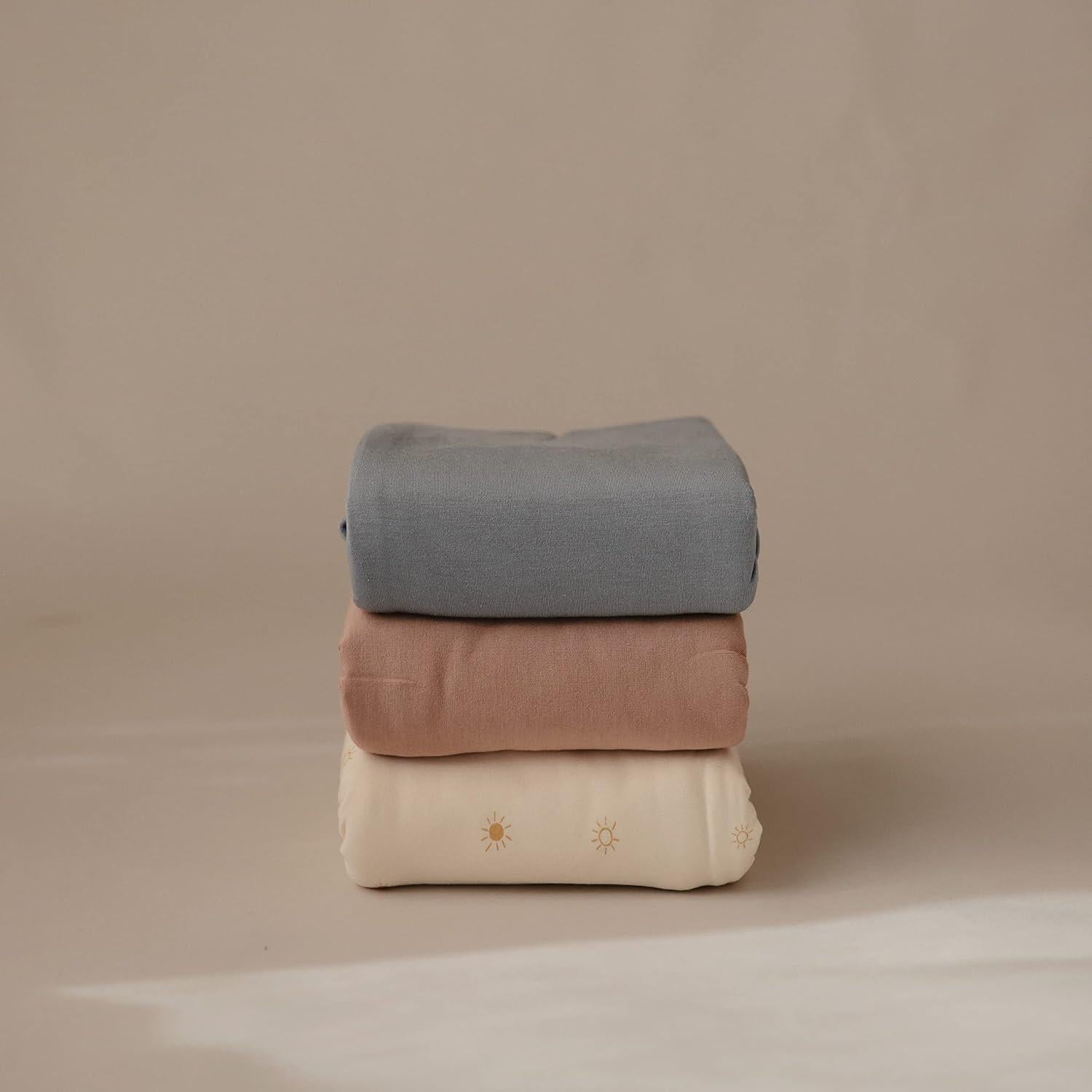 Manta Envueltoria Estirable Mushie Rosa 119x119 cm Suave