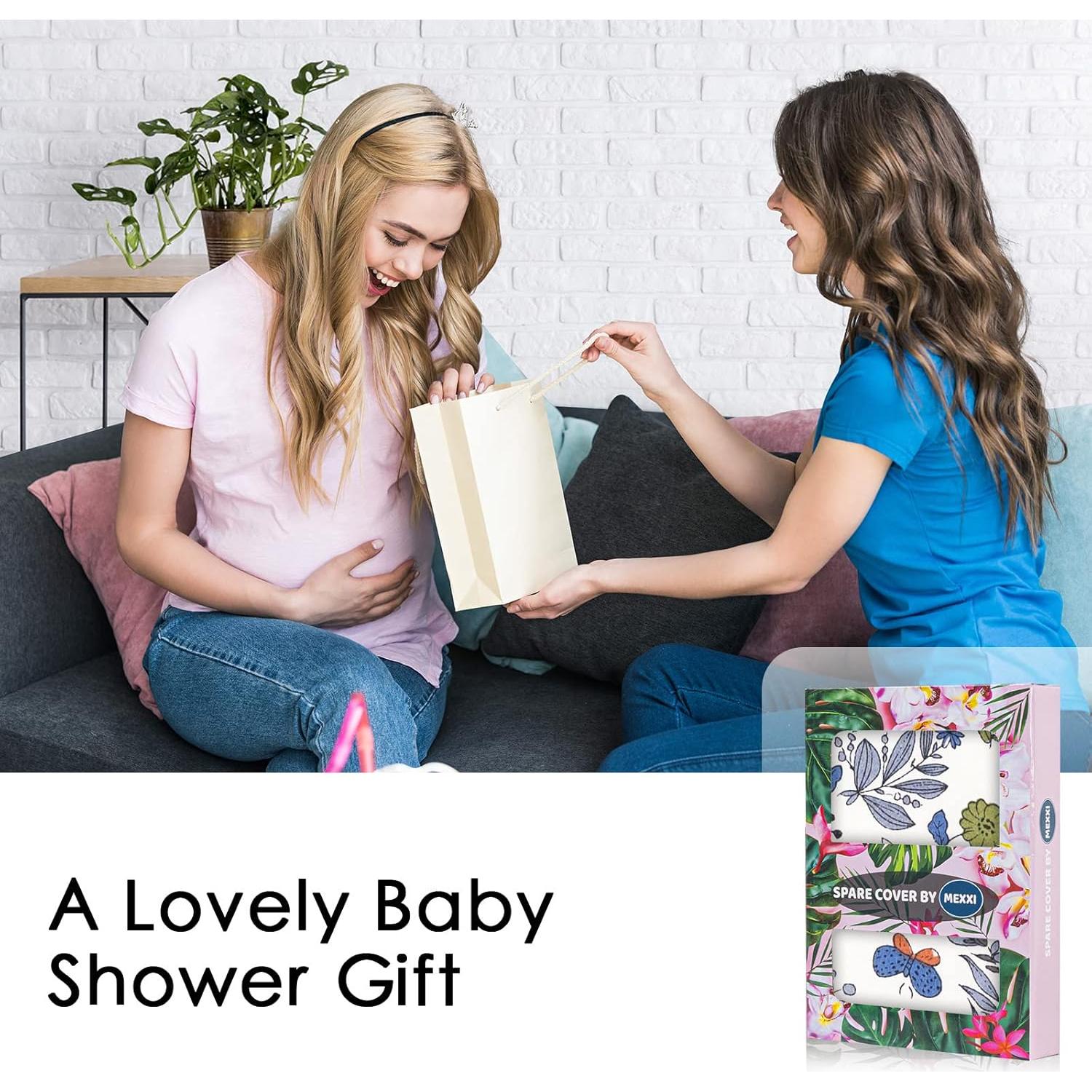 Cubierta de Reemplazo Mexxi para Nido de Bebé Hipoalergénica Flores