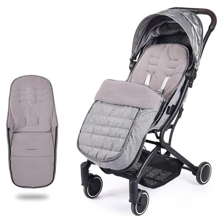 Funda para Cochecito de Bebé HKSICHENGKEJI 2 en 1 Gris