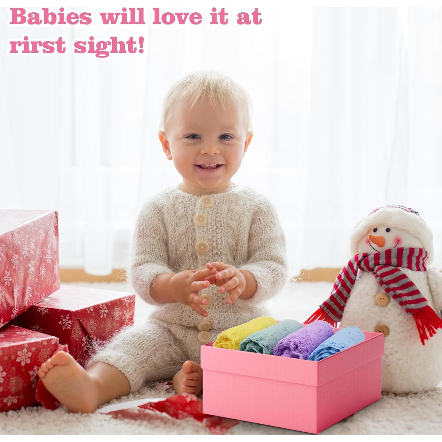 Toallitas para Bebés Vnoss 24 Unidades 17.78x22.86cm Multicolor