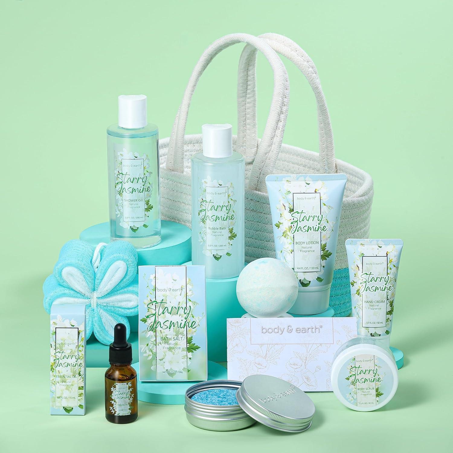 Conjunto de Regalo de Spa 11 Piezas Body & Earth Azul