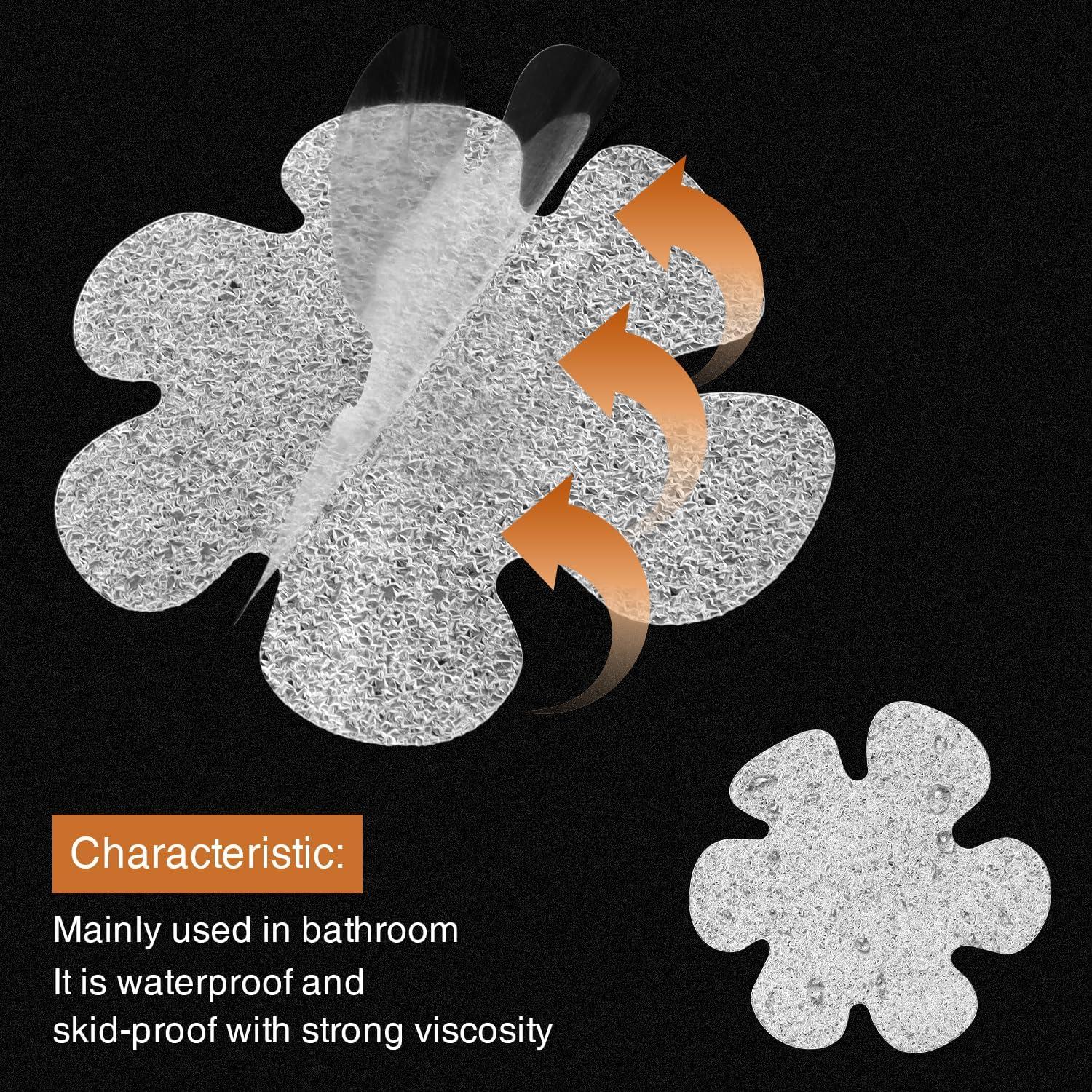 Pegatinas Antideslizantes Secopad 24 Piezas PEVA Transparentes