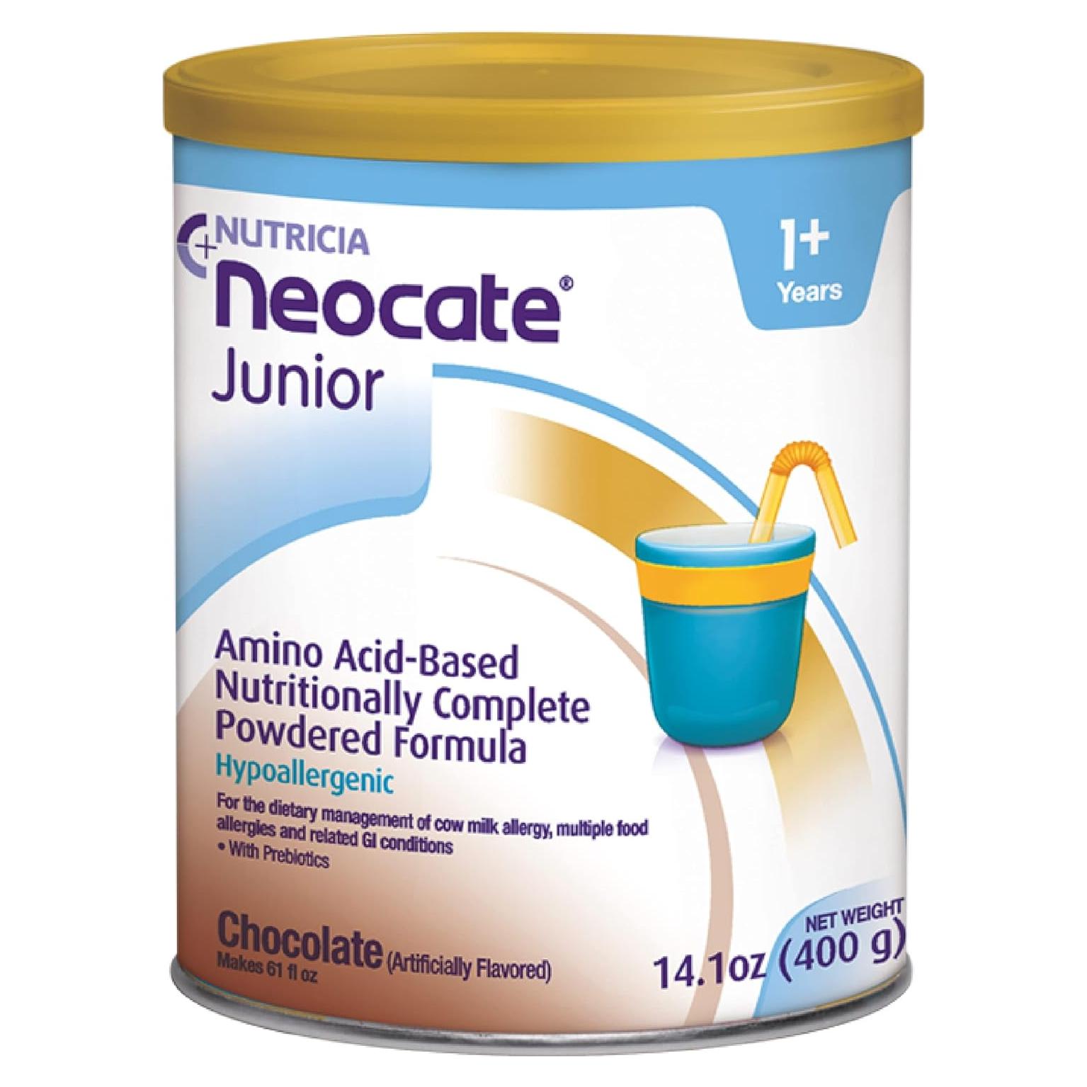 Nutricia Neocate Junior Fórmula Hipoalergénica Chocolate 400g