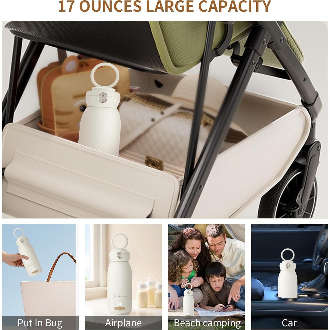 Calentador de Leche Portátil Dudumom 120W 0.85kg para Bebés