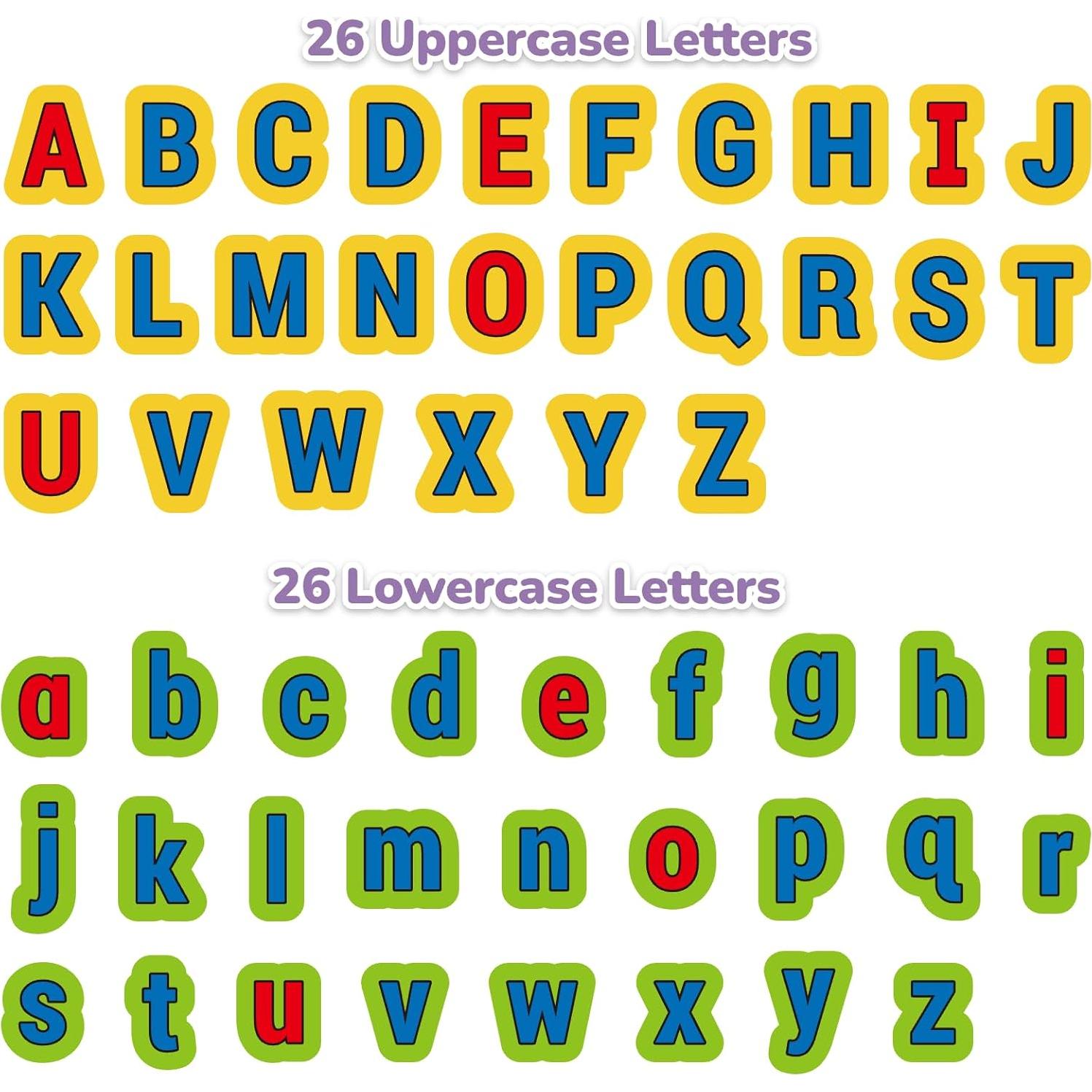 Letras de Fieltro CHEFAN para Aprendizaje ABC 3+ Años